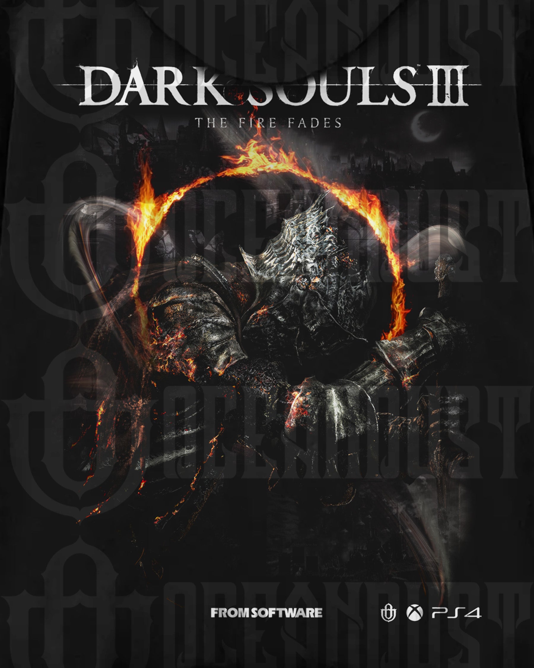 Video Games 'Dark Souls III' Oversized Hoodie