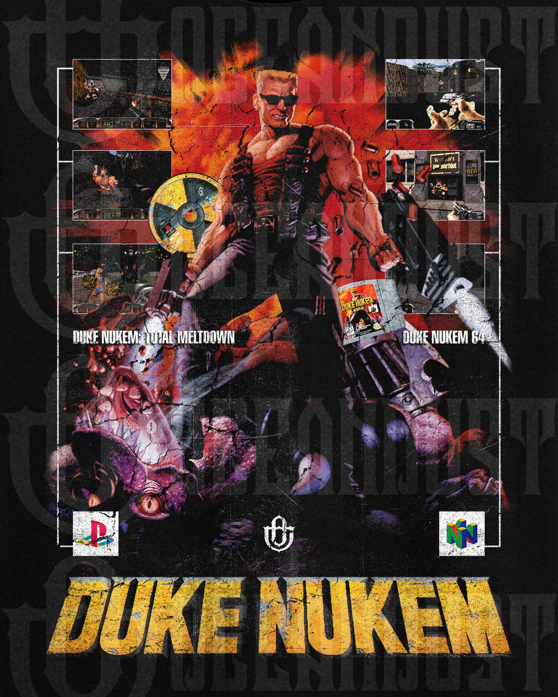 Video Games 'Duke Nukem' T-shirt