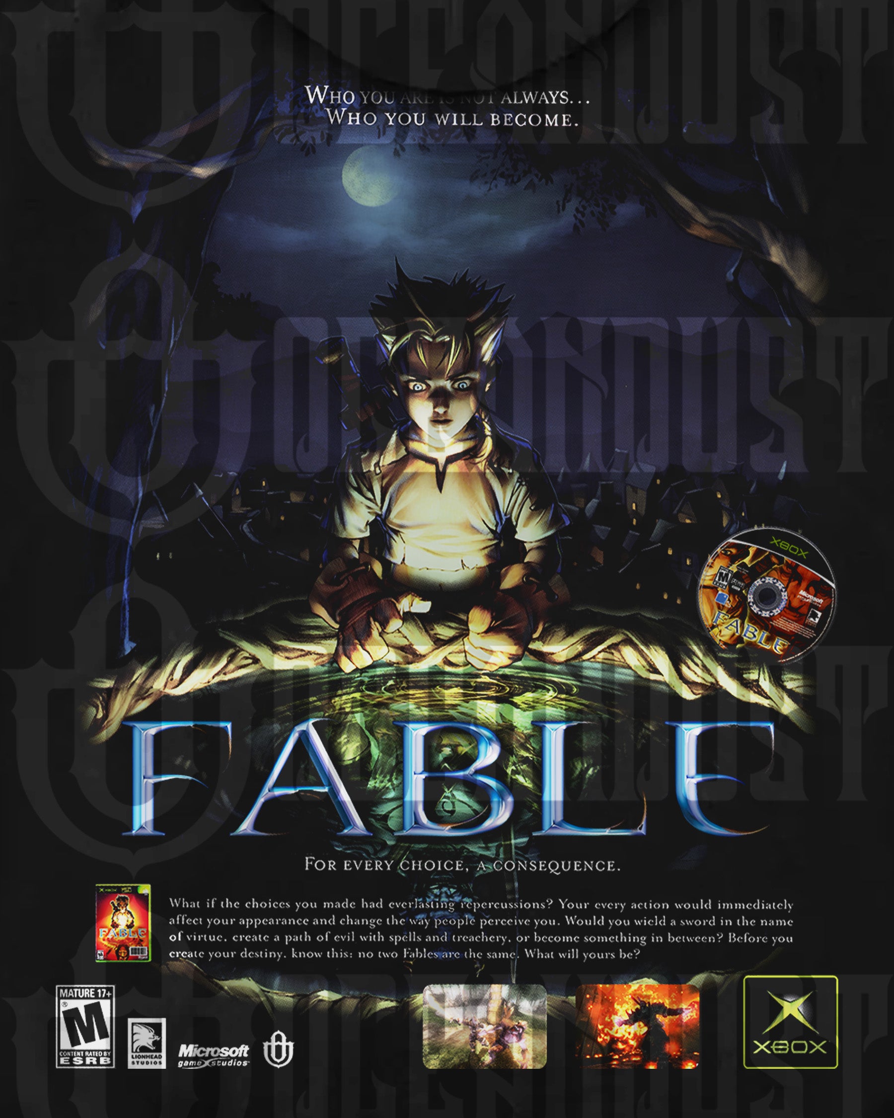 Video Games 'Fable' Oversized Hoodie