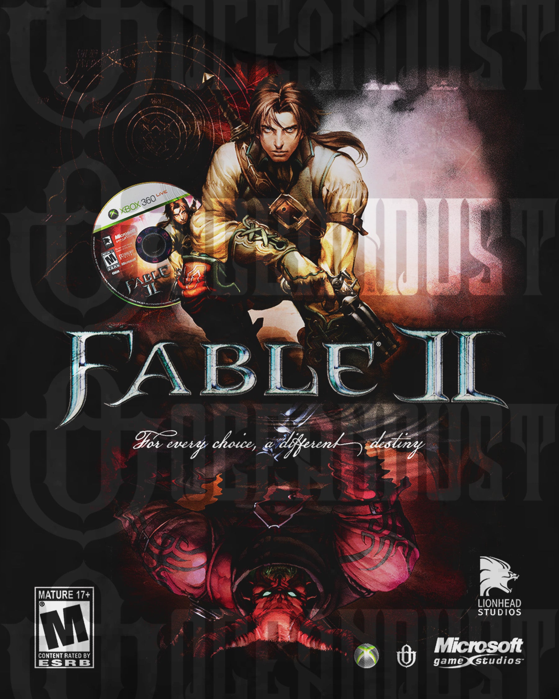 Video Games 'Fable II' Oversized Hoodie