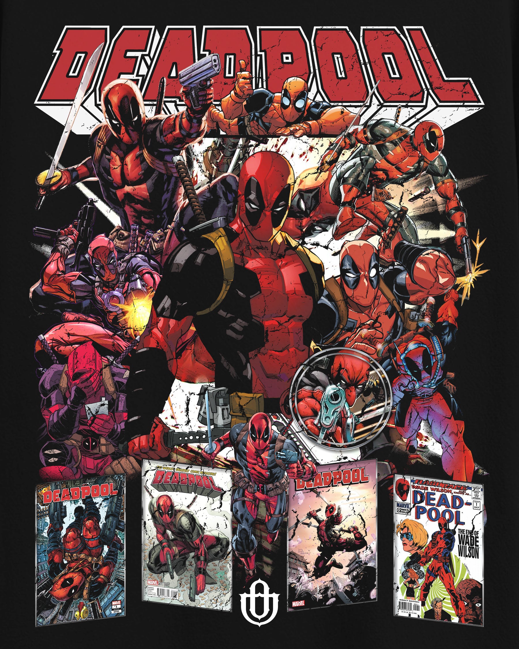 Comics 'Deadpool' T-Shirt