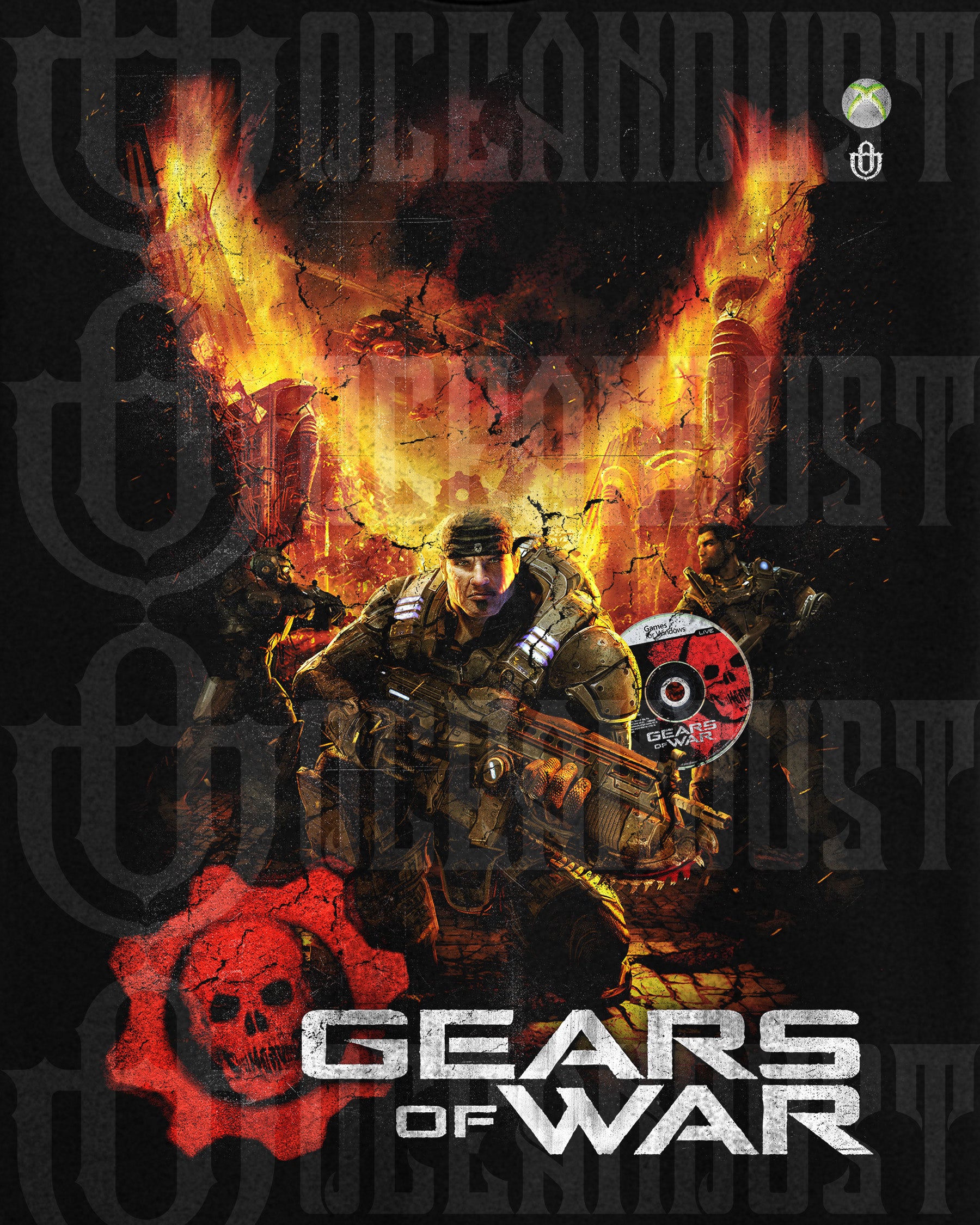 Video Game 'Gears Of War' T-Shirt