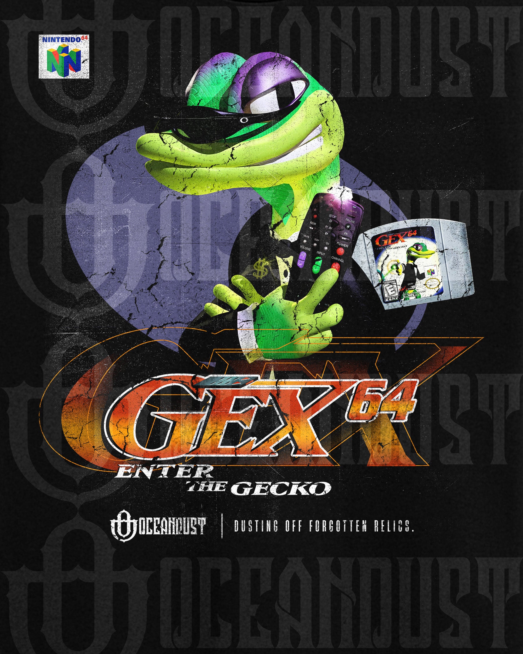 Video Games 'Gex: Enter the Gecko 64' T-Shirt