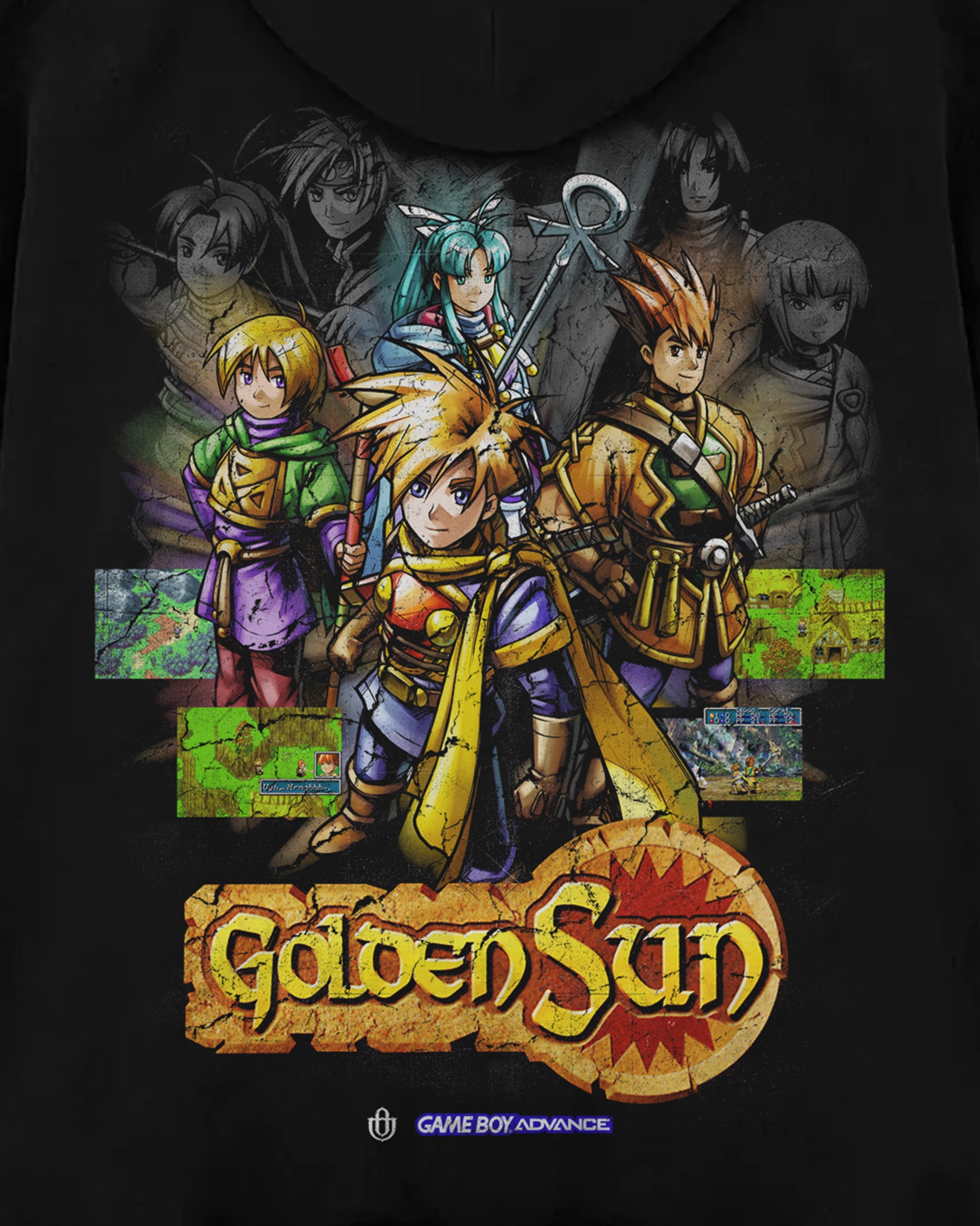 Video Games 'Golden Sun' Oversized Hoodie