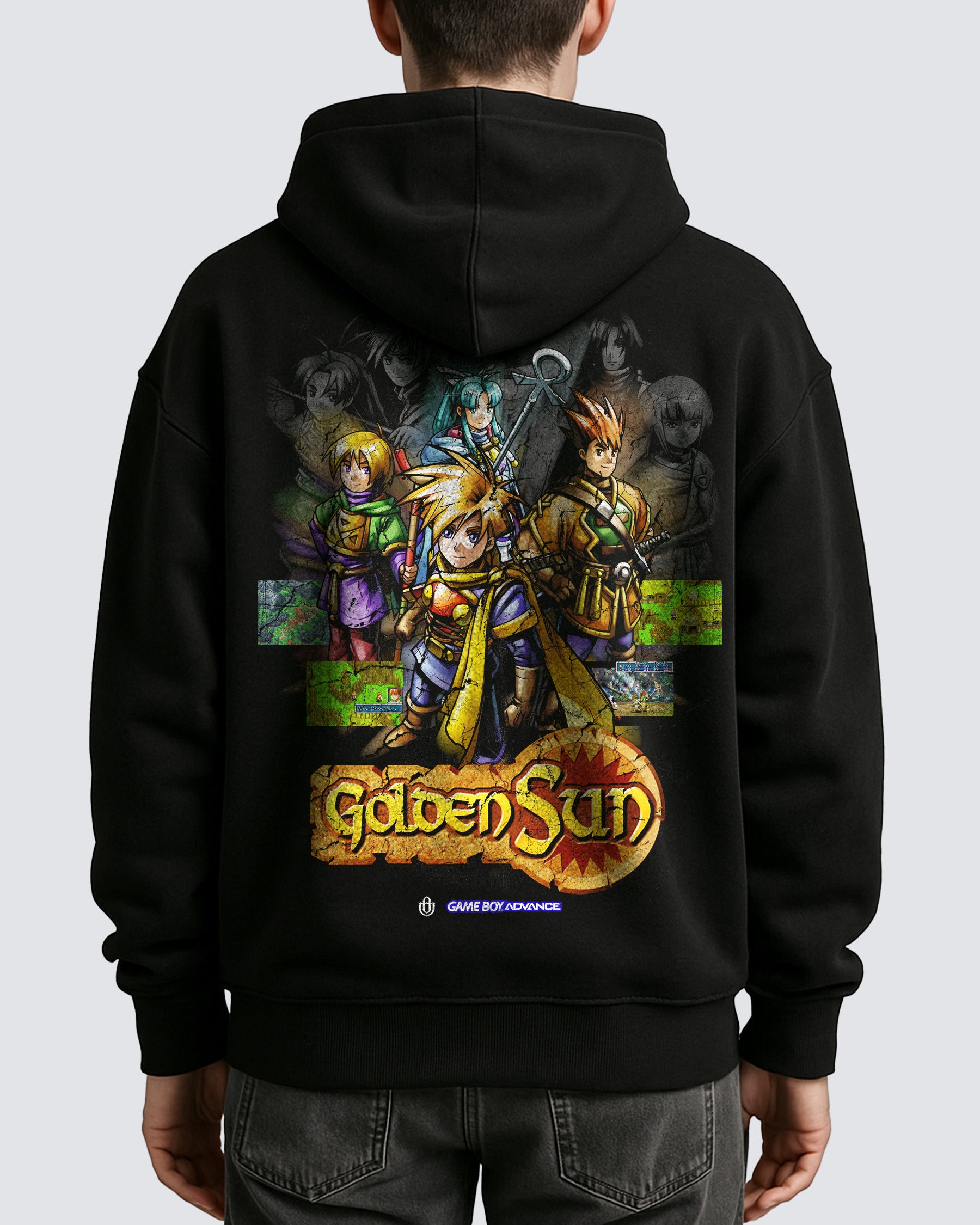 Video Games 'Golden Sun' Oversized Hoodie
