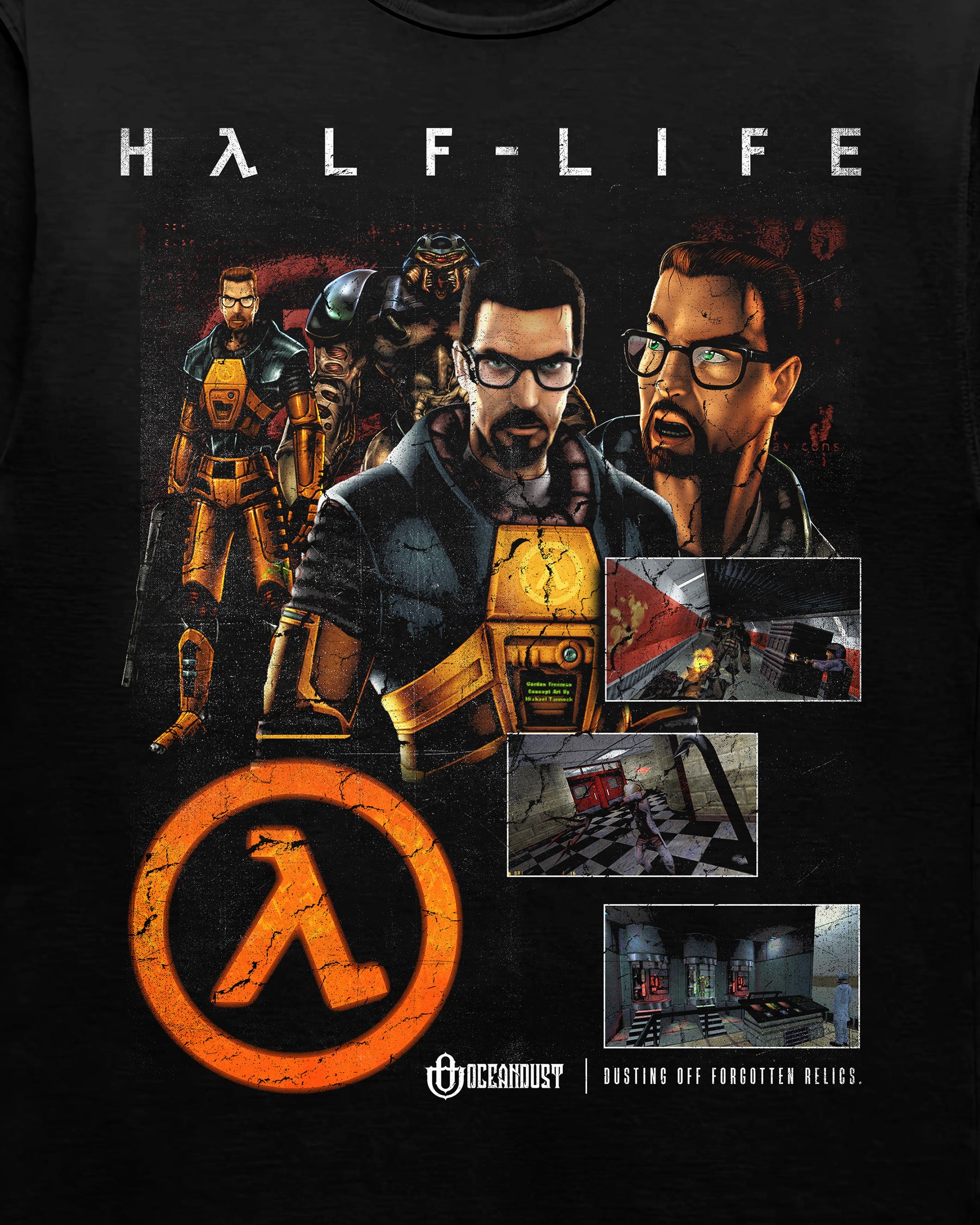 Video Games 'Half Life' Staple T-Shirt