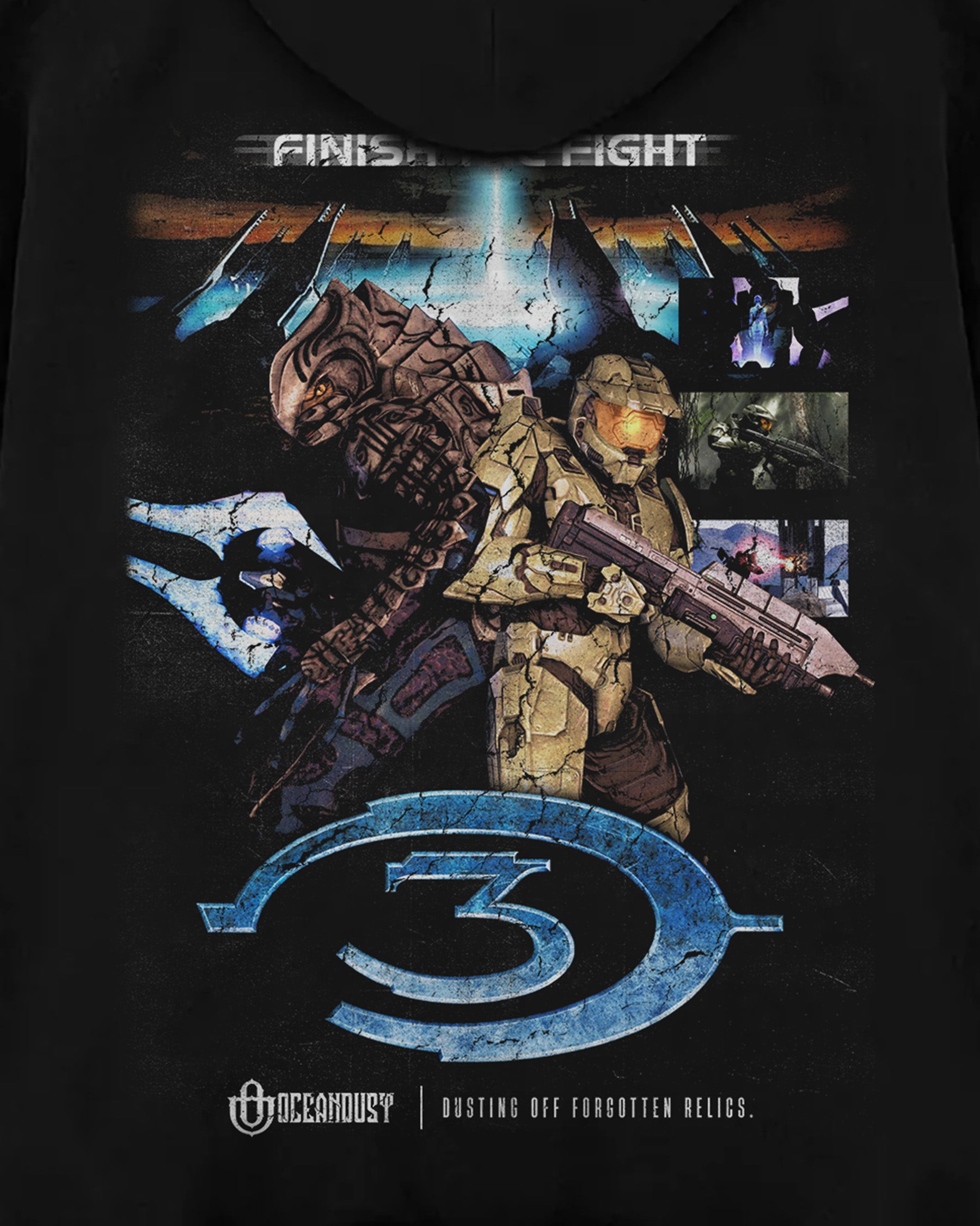 Video Games 'Halo 3' Oversized Hoodie