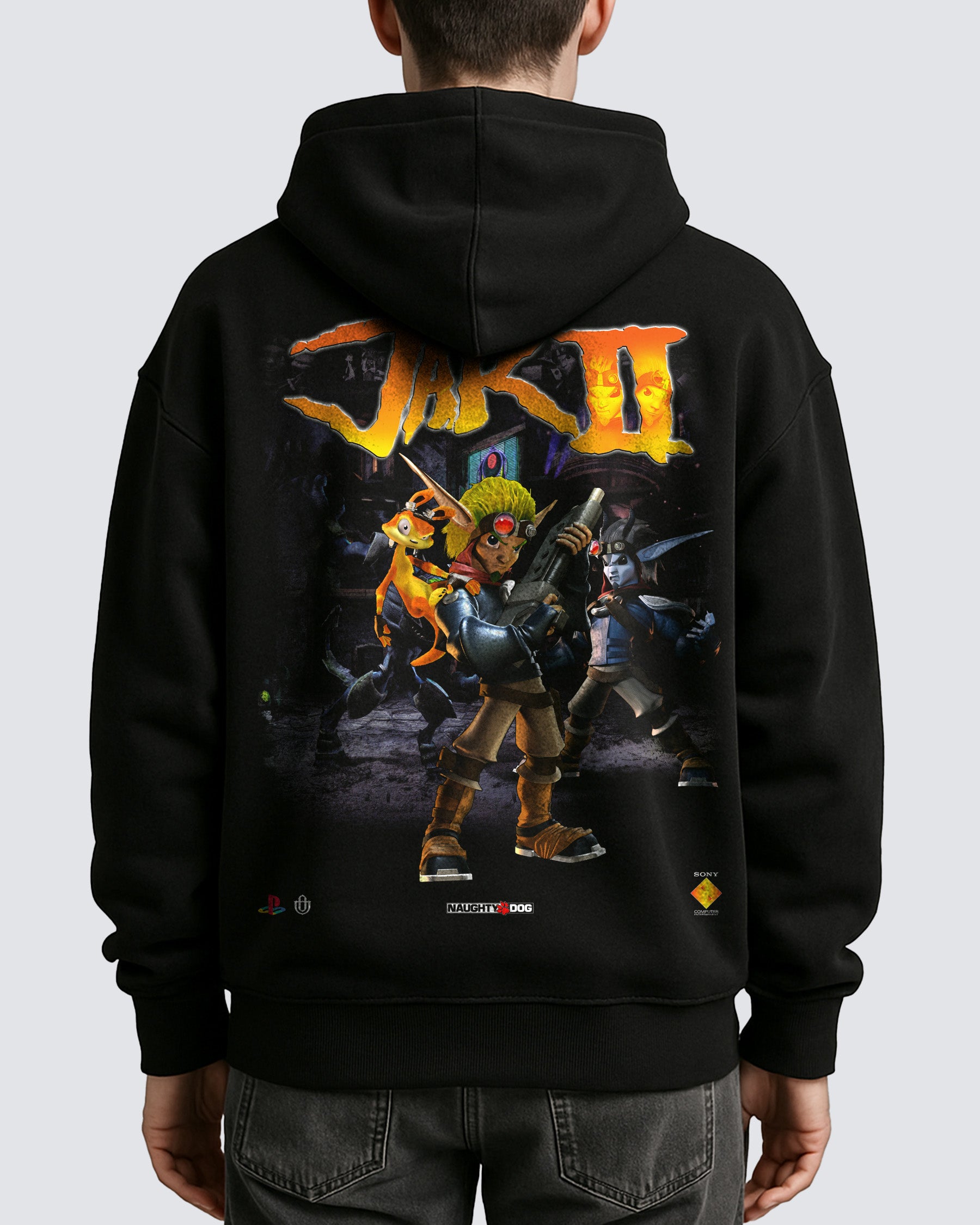 Video Games 'Jak II' Oversized Hoodie
