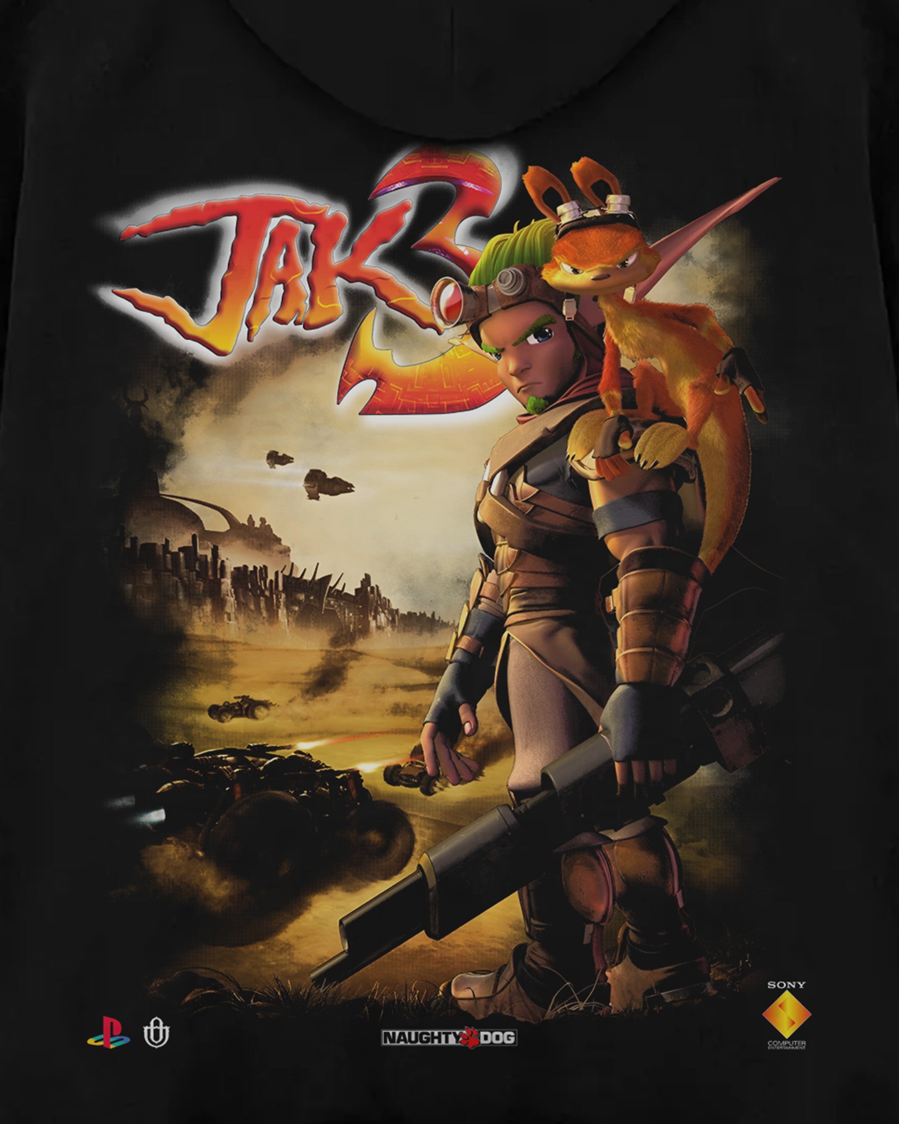 Video Games 'Jak III' Oversized Hoodie