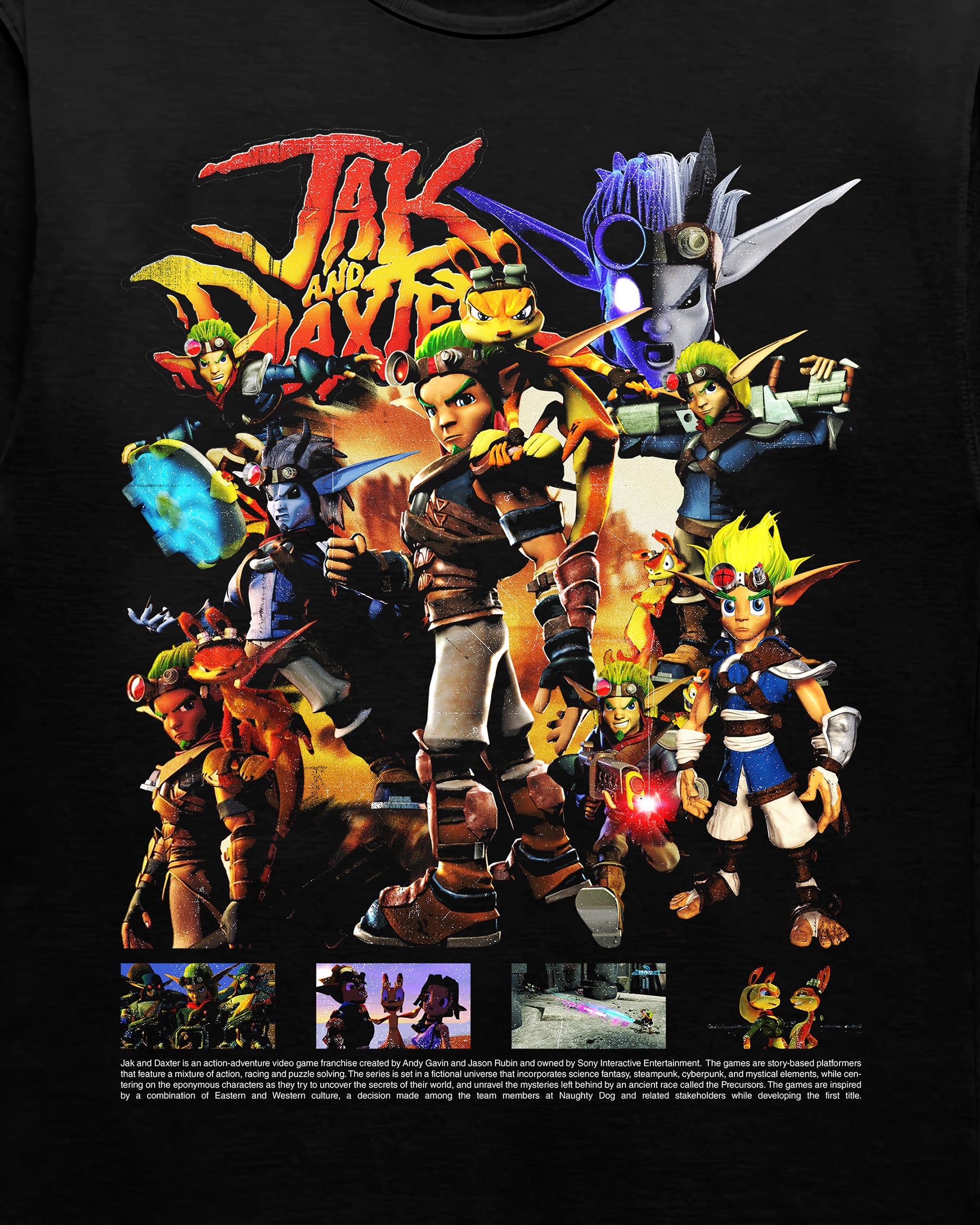 Video Games 'Jak & Daxter' Staple T-Shirt