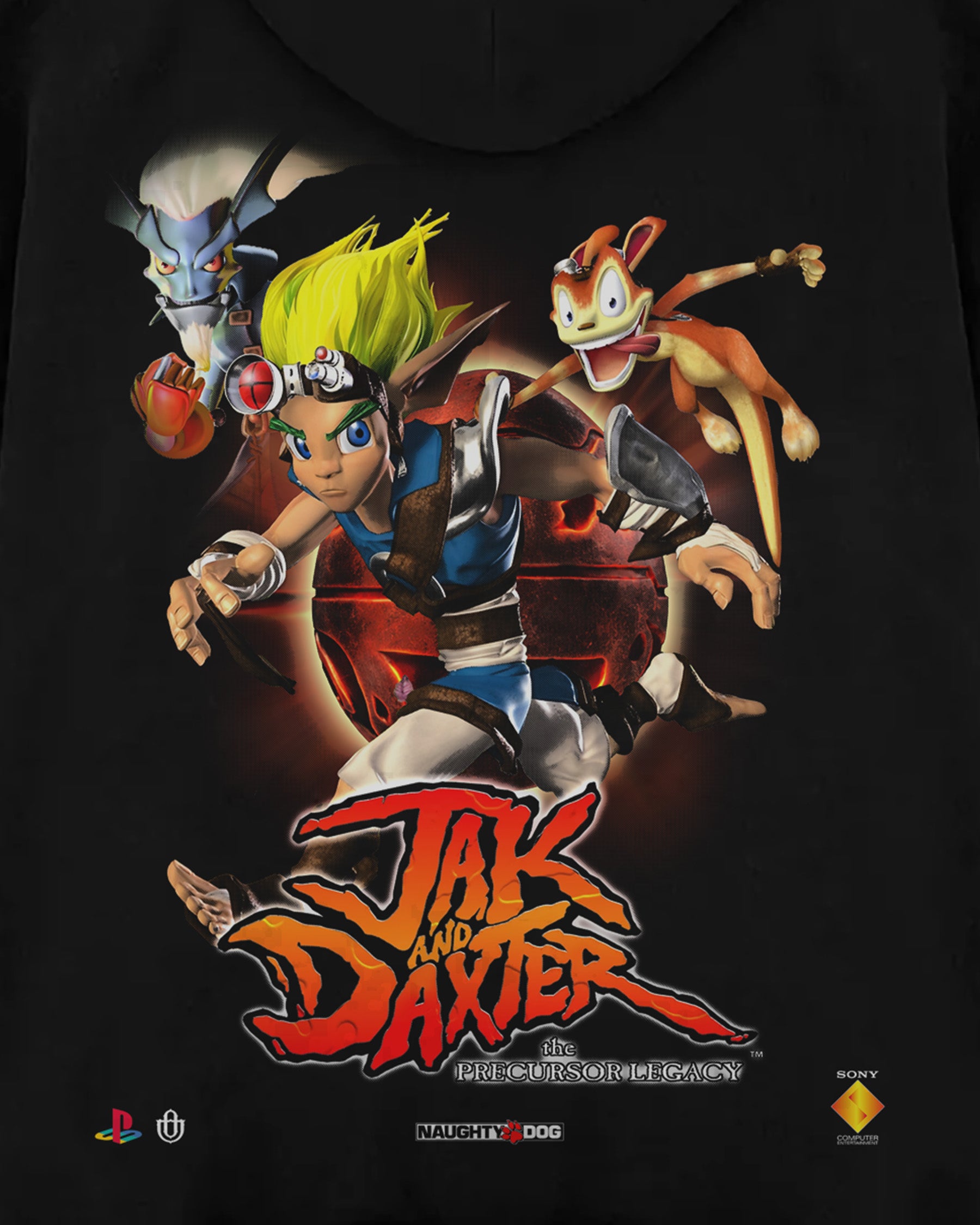 Video Games 'Jak and Daxter: The Precursor Legacy' Oversized Hoodie