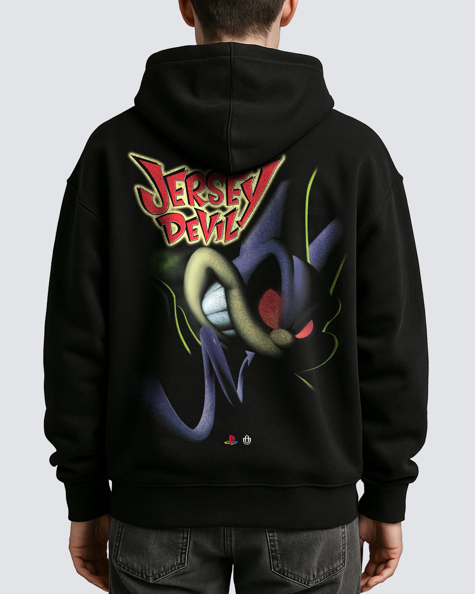 Video Games 'Jersey Devil' Oversized Hoodie
