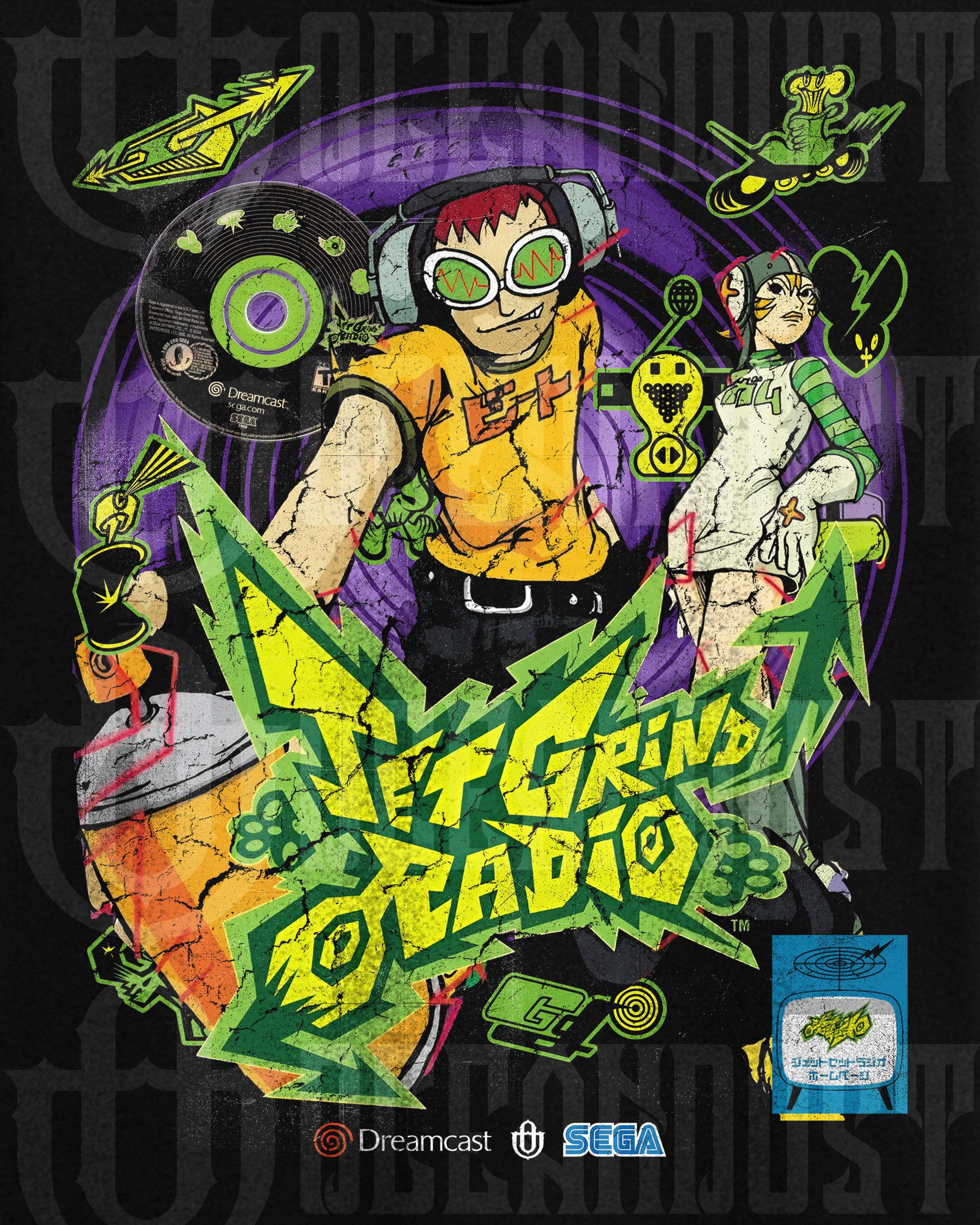 Video Games 'Jet Grind Radio' T-Shirt