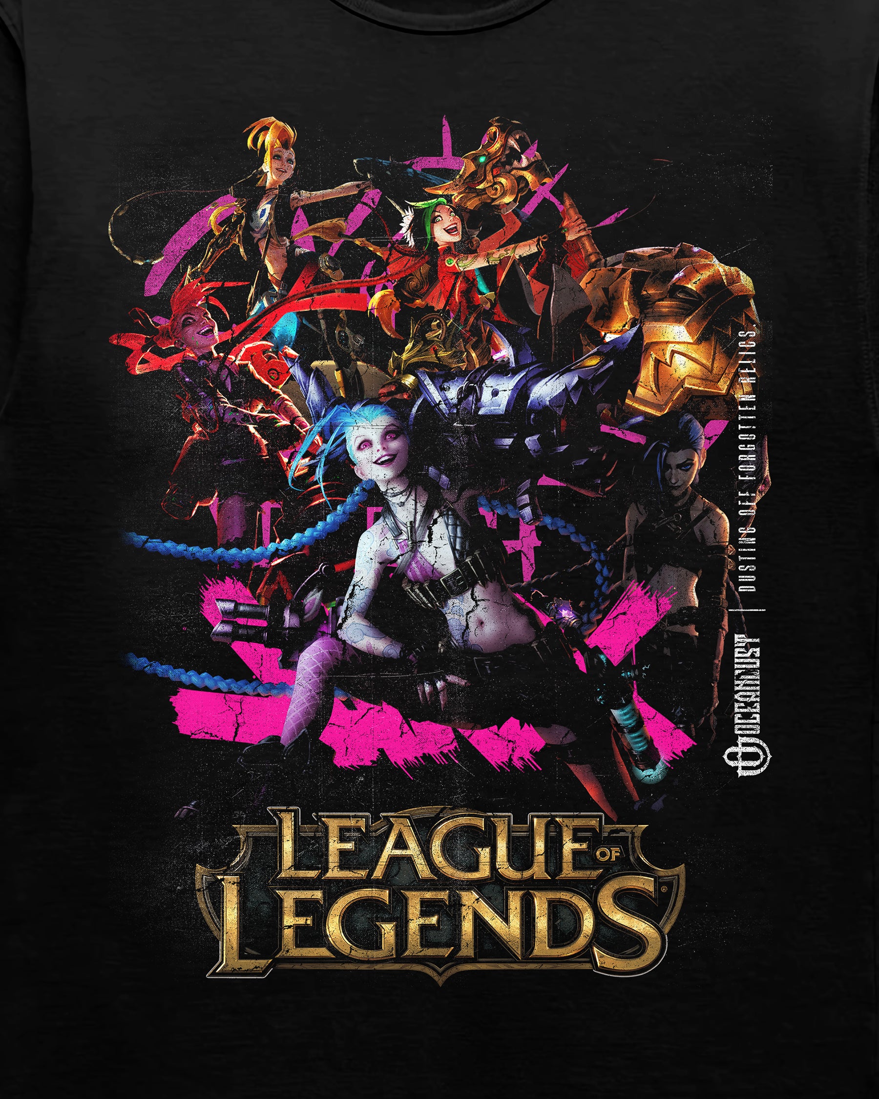 Video Games 'League of Legends: Jinx' Staple T-Shirt