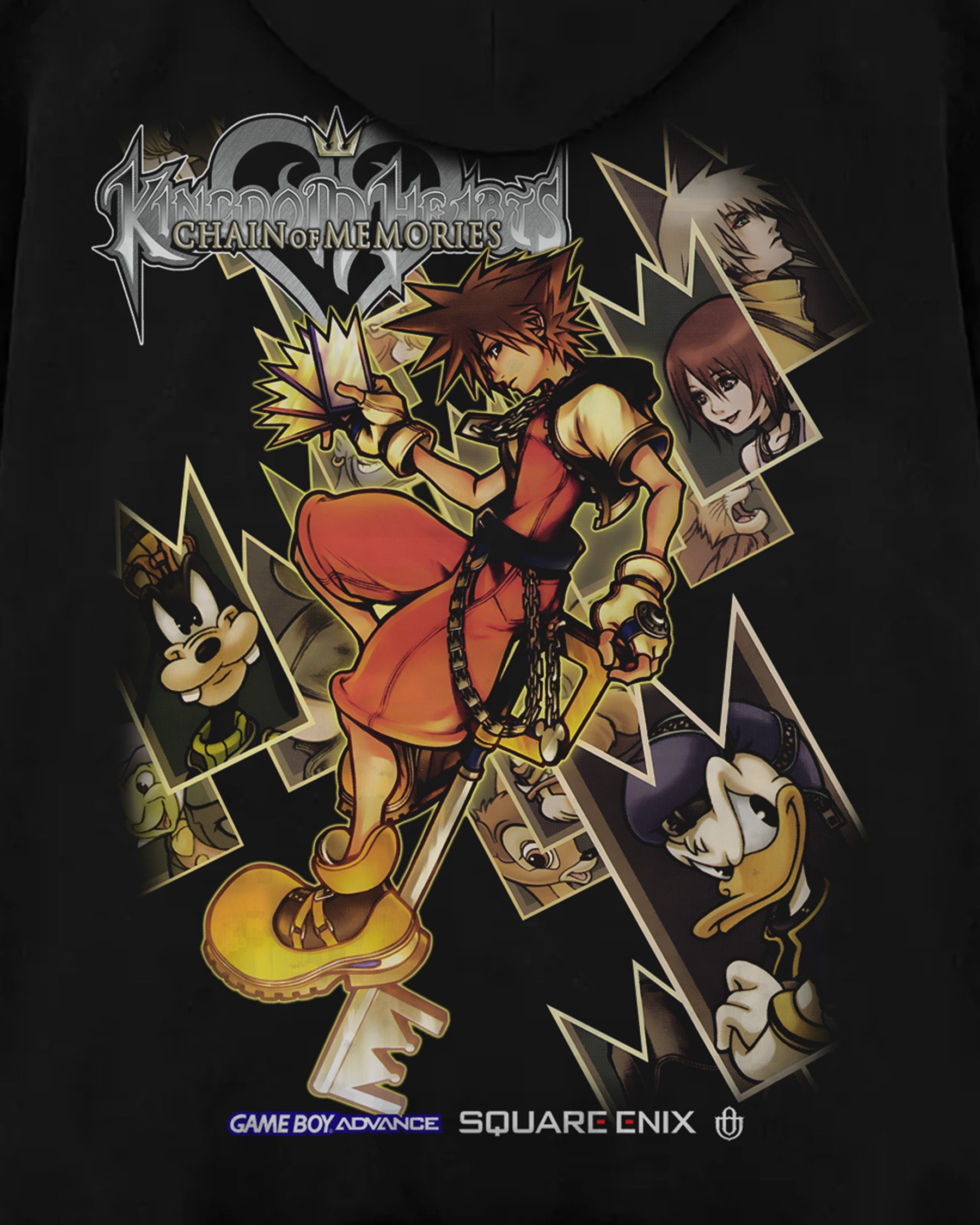 Video Games 'Kingdom Hearts: Chain of Memories' Oversized Hoodie