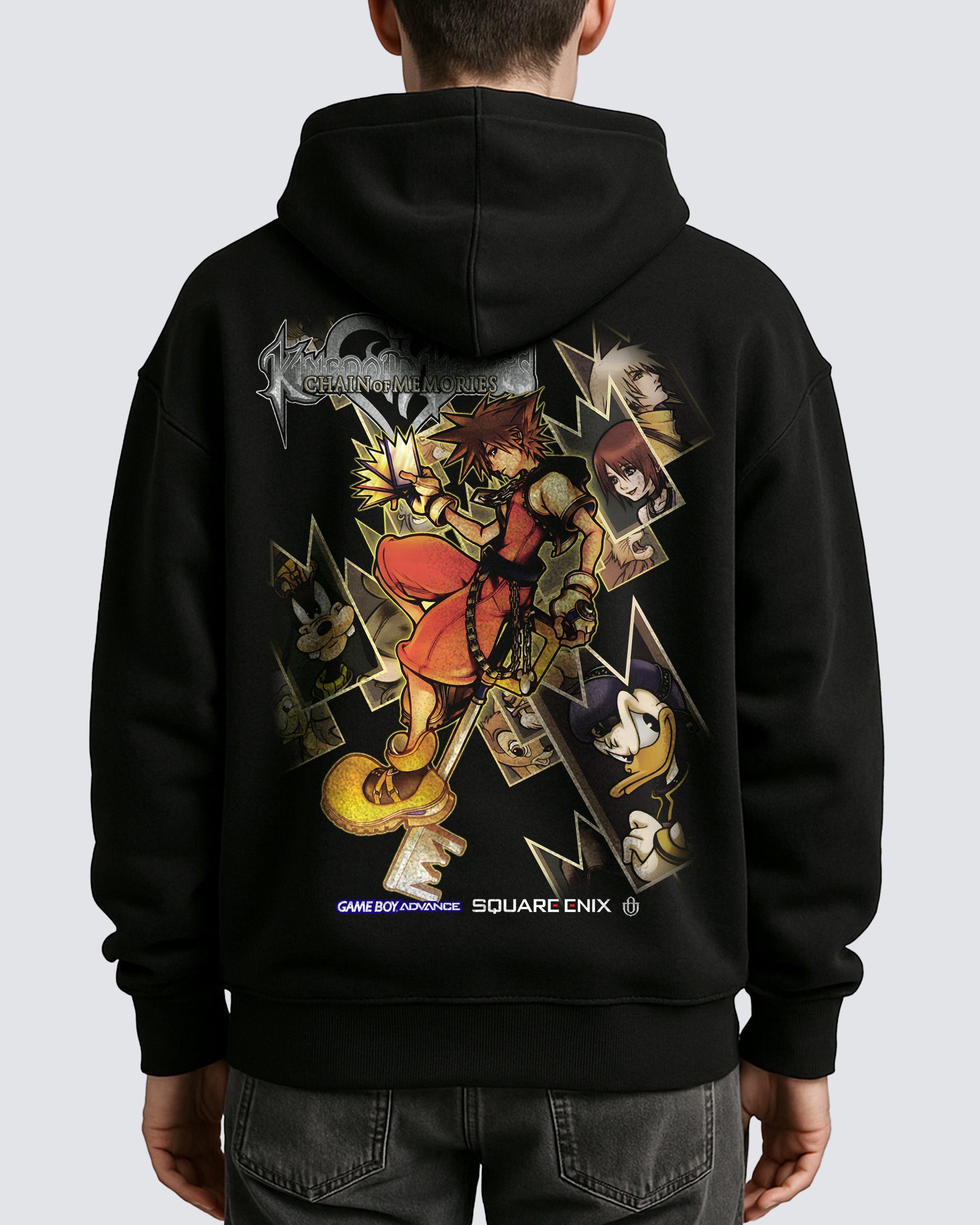 Video Games 'Kingdom Hearts: Chain of Memories' Oversized Hoodie