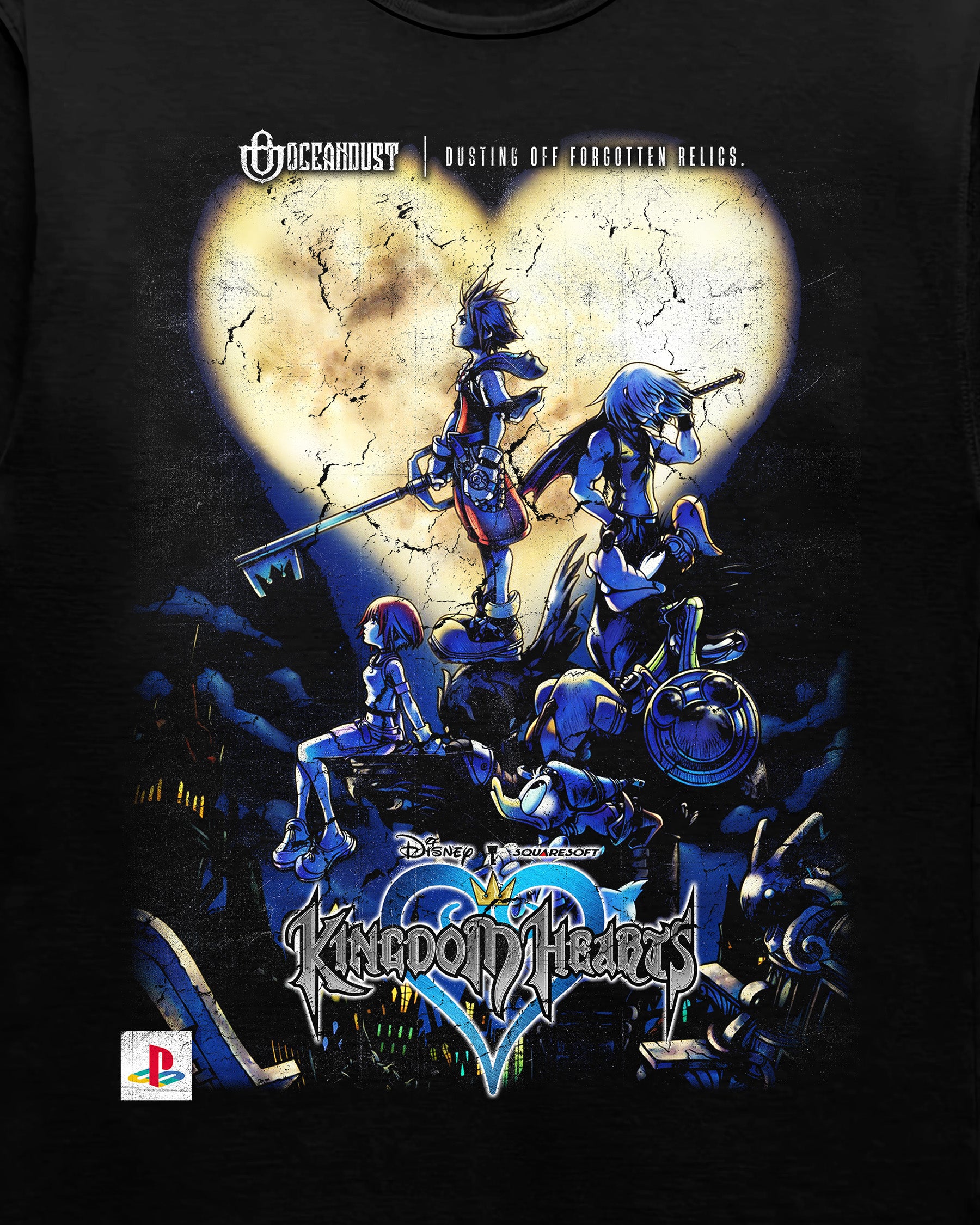 Video Games 'Kingdom Hearts' Staple T-Shirt