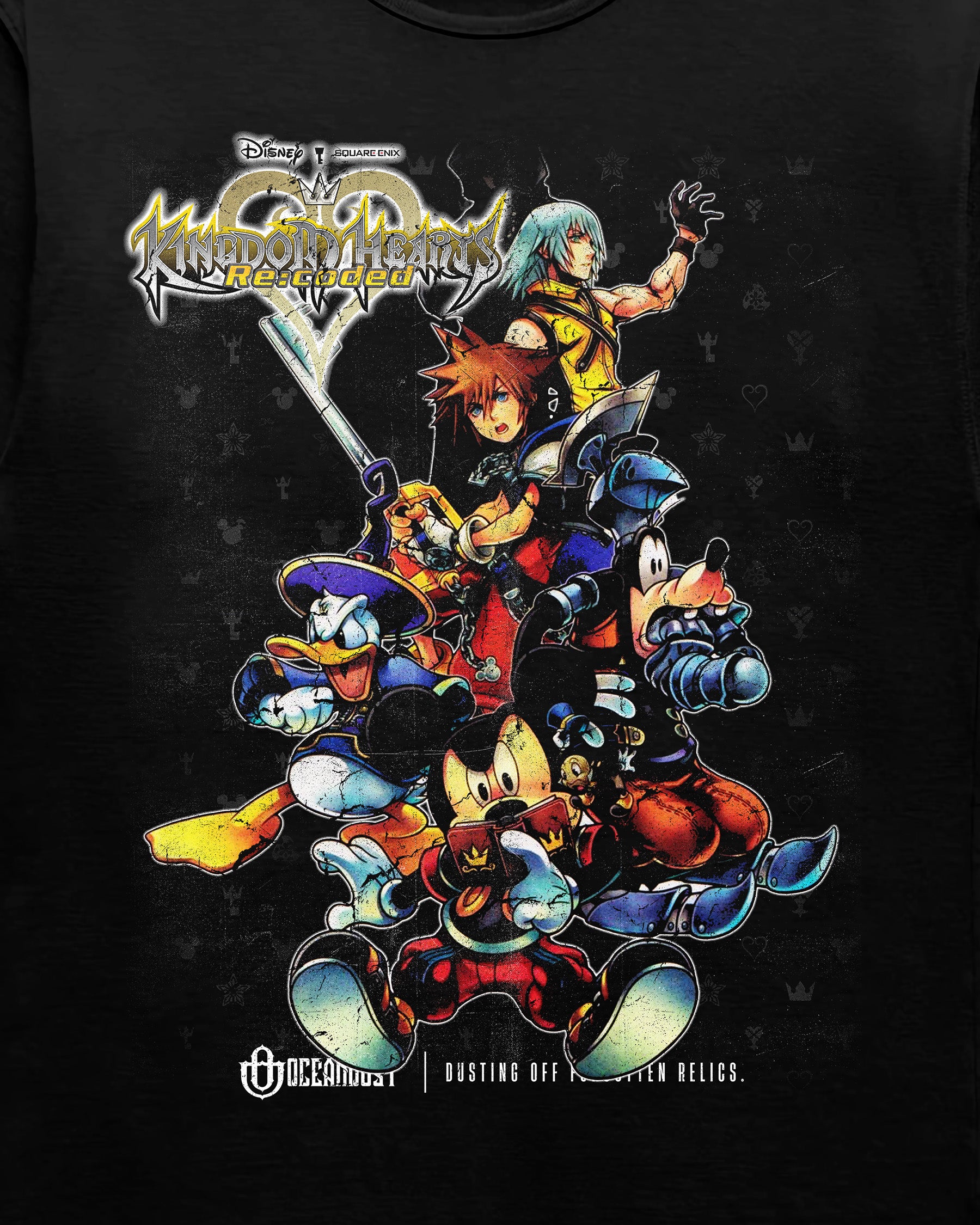 Video Games 'Kingdom Hearts Re:Coded' Staple T-Shirt