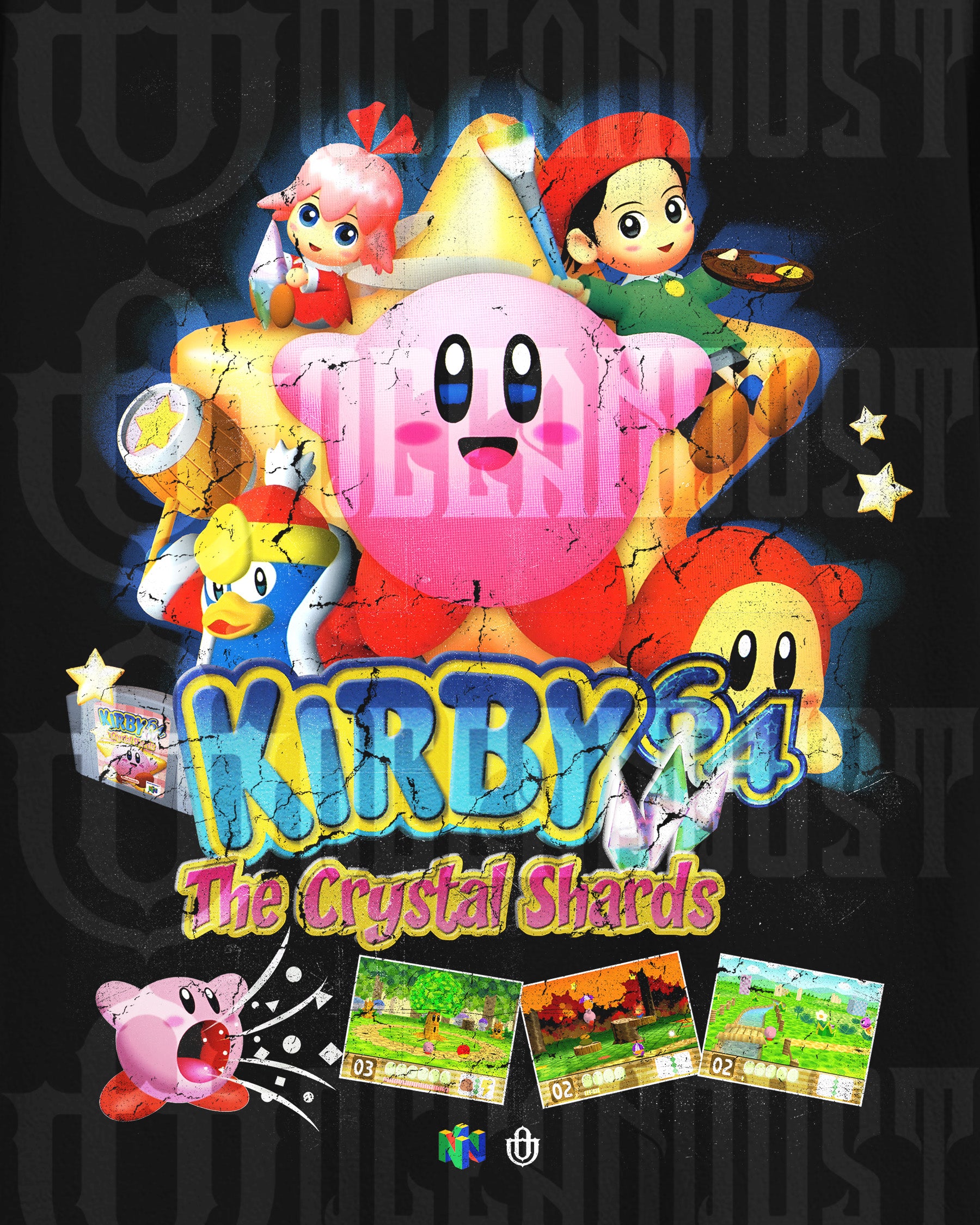 Video Games 'Kirby 64: The Crystal Shards' T-Shirt
