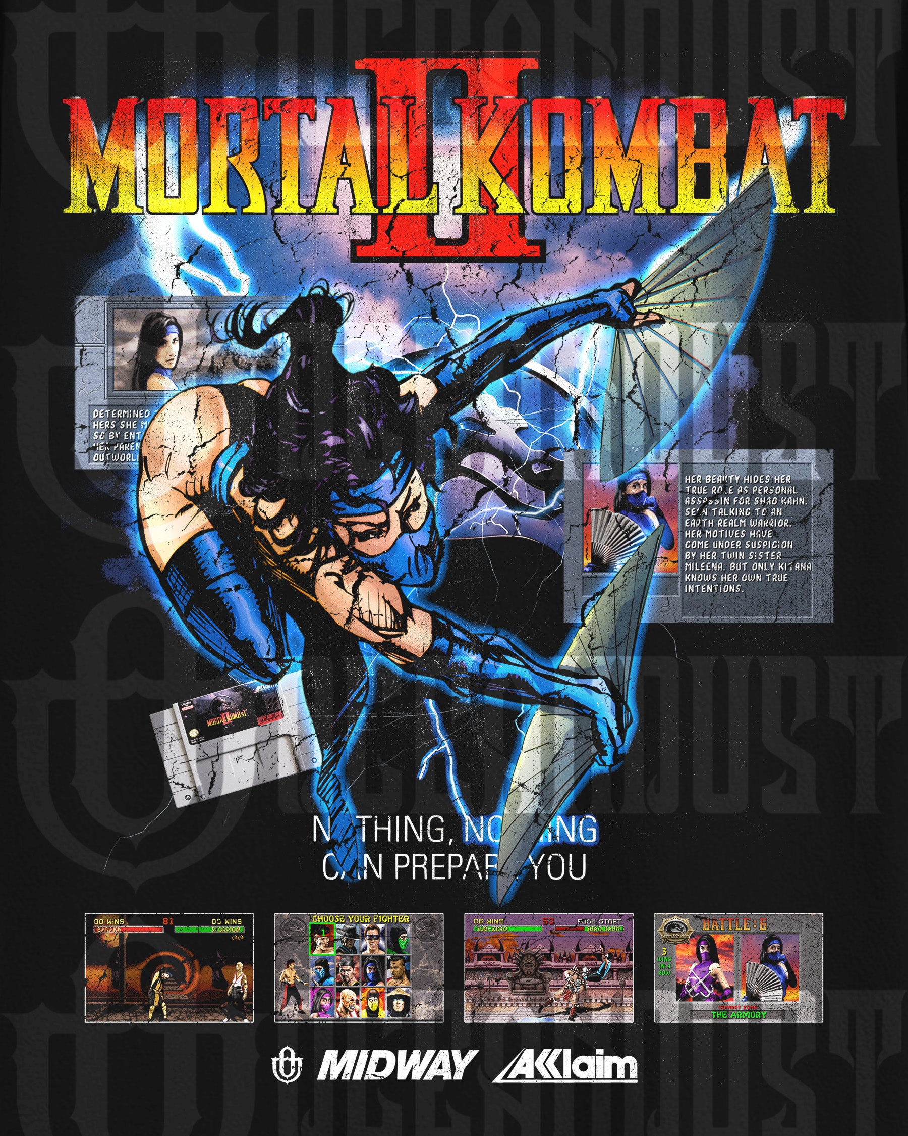 Video Games 'Mortal Kombat II: Kitana' T-Shirt