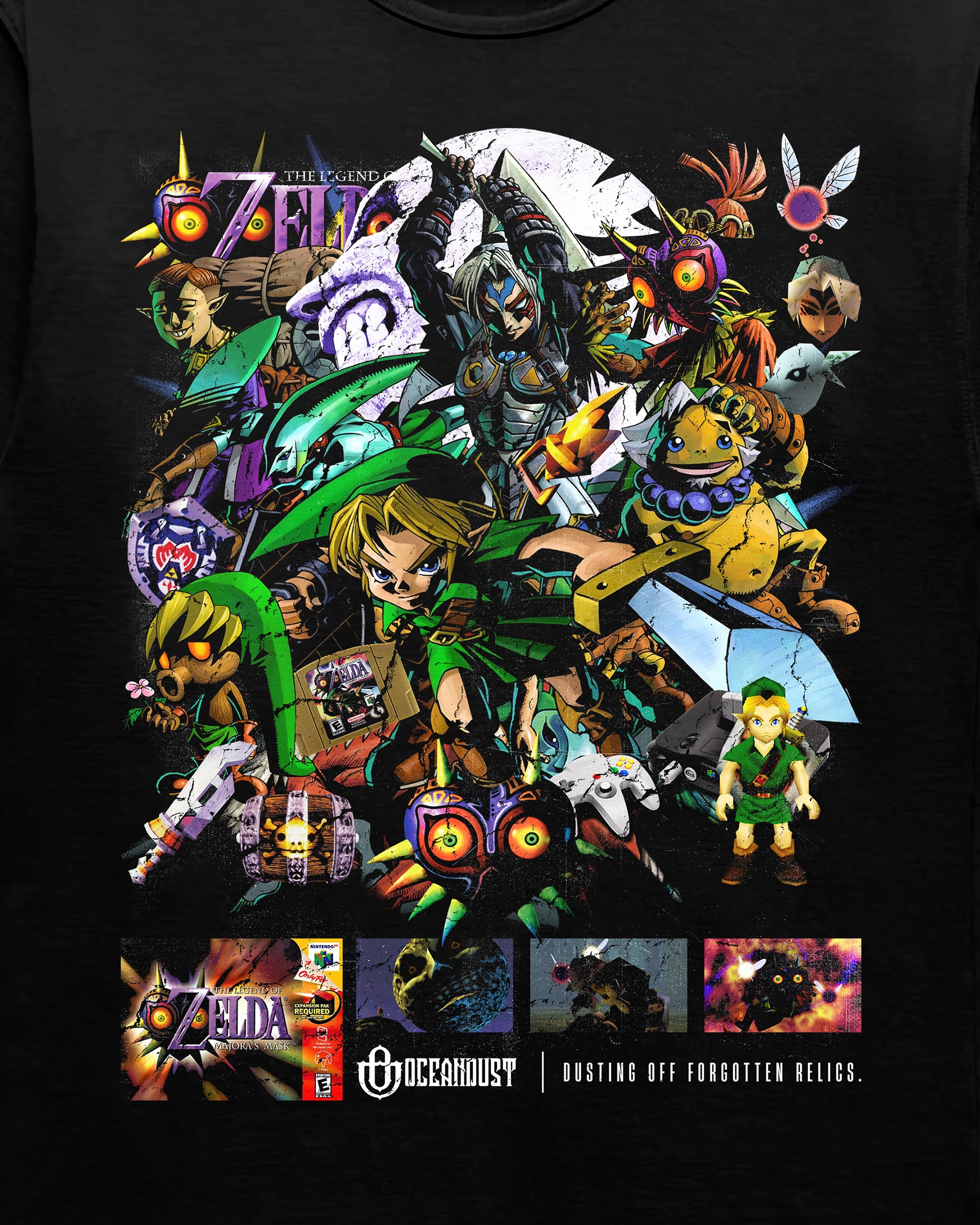 Video Games 'The Legend of Zelda: Majora's Mask' Staple T-Shirt