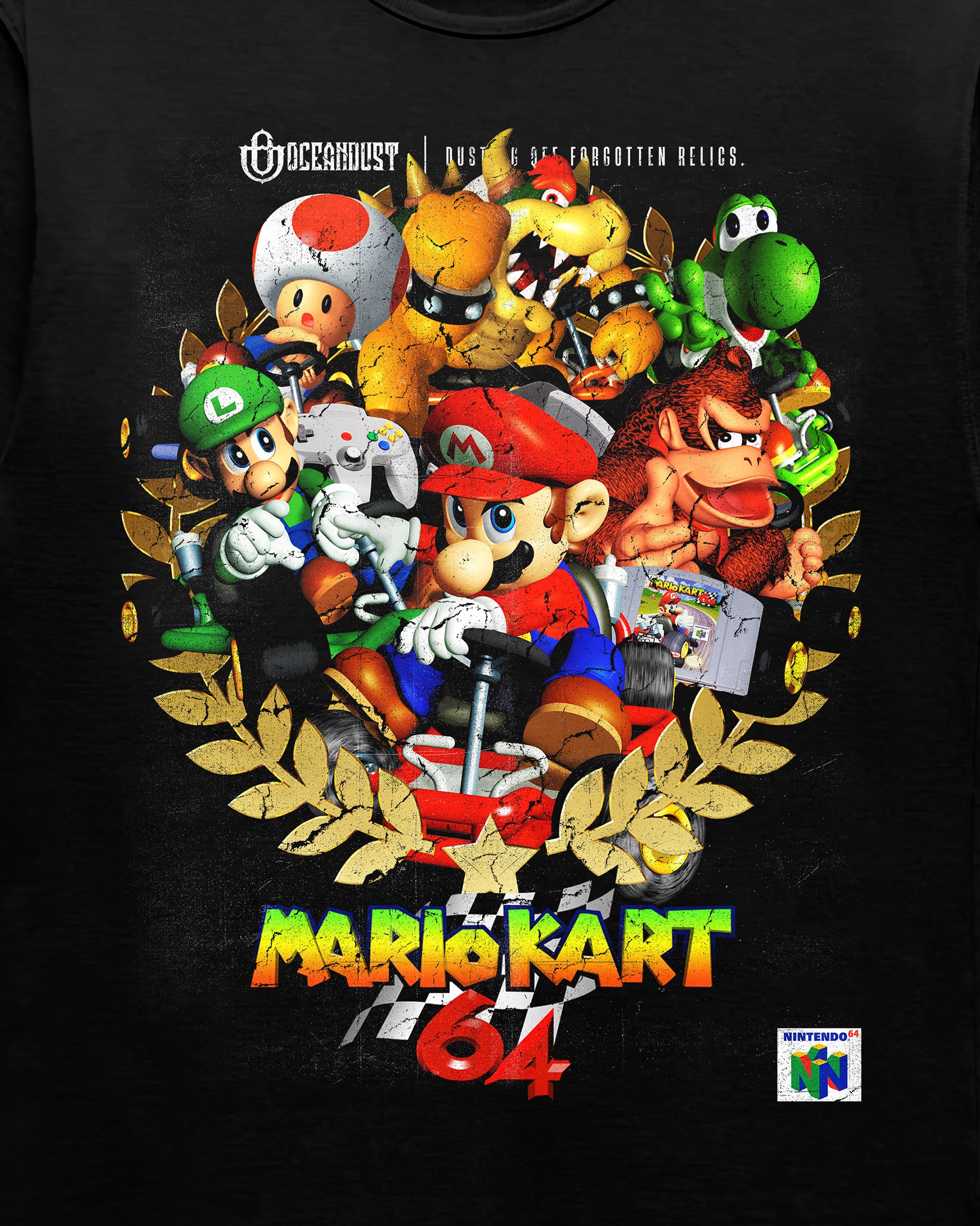 Video Games 'Mario Kart 64' Staple T-Shirt