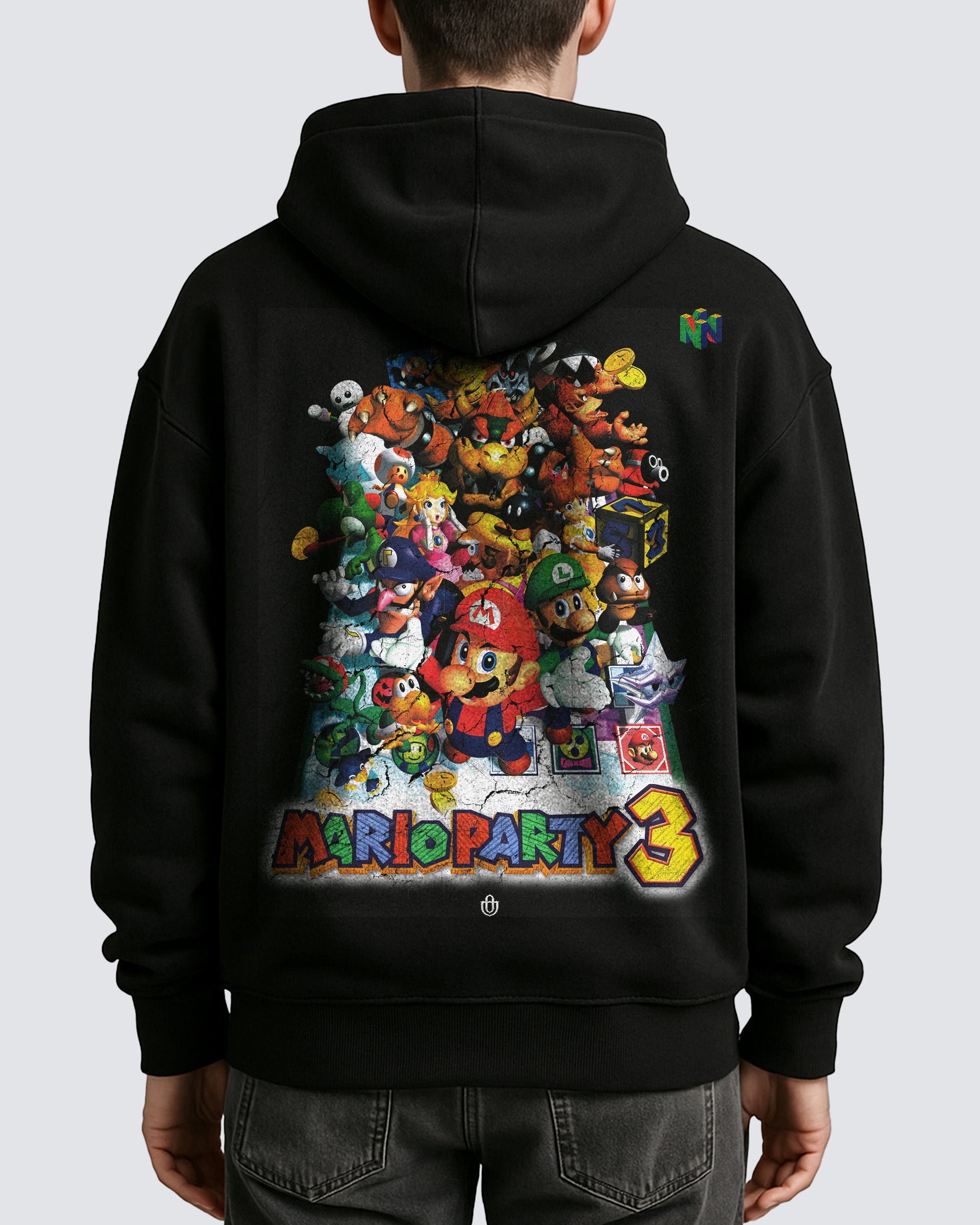 Video Games 'Mario Party 3' Oversized Hoodie