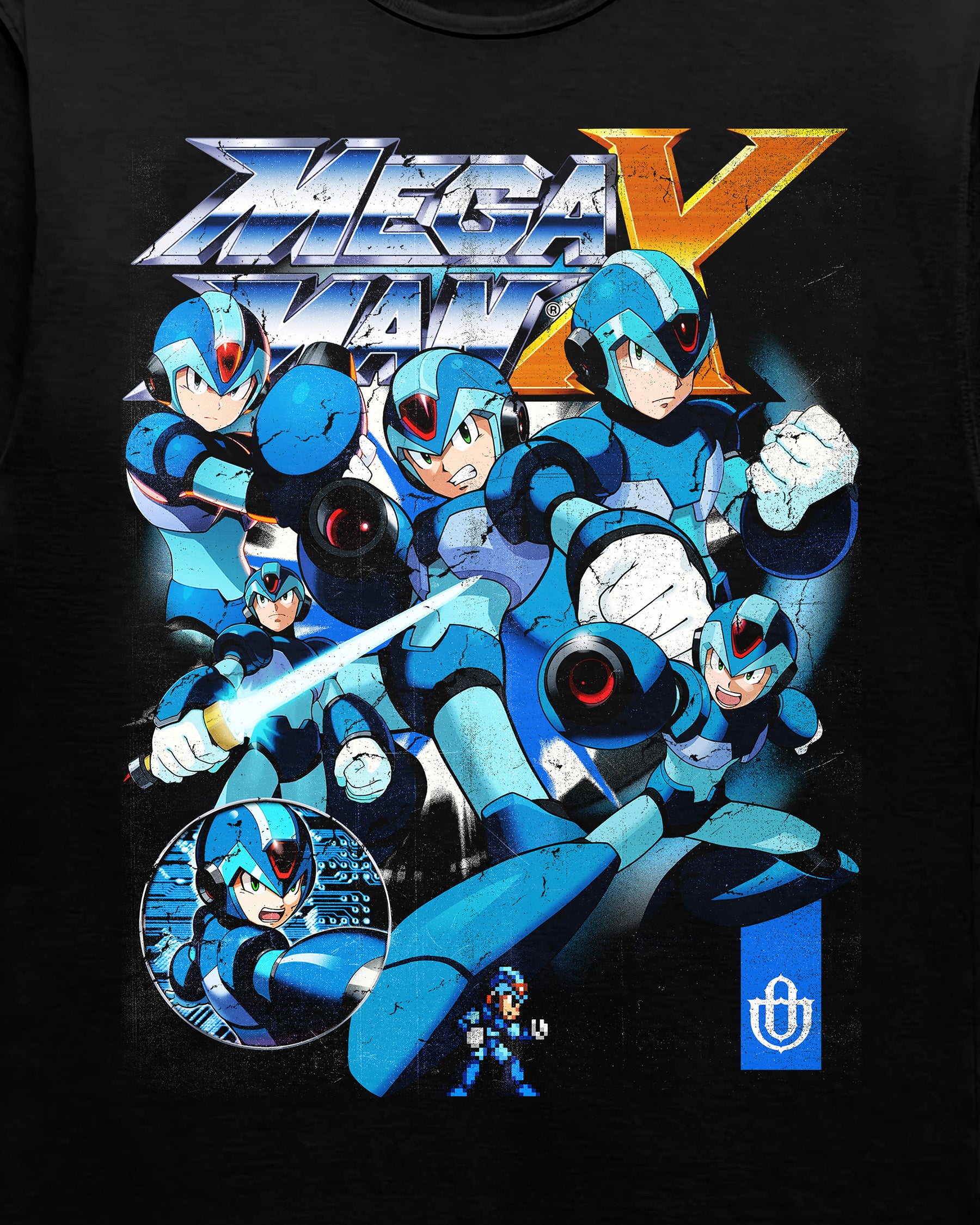 Video Games 'Mega Man X' Staple T-Shirt