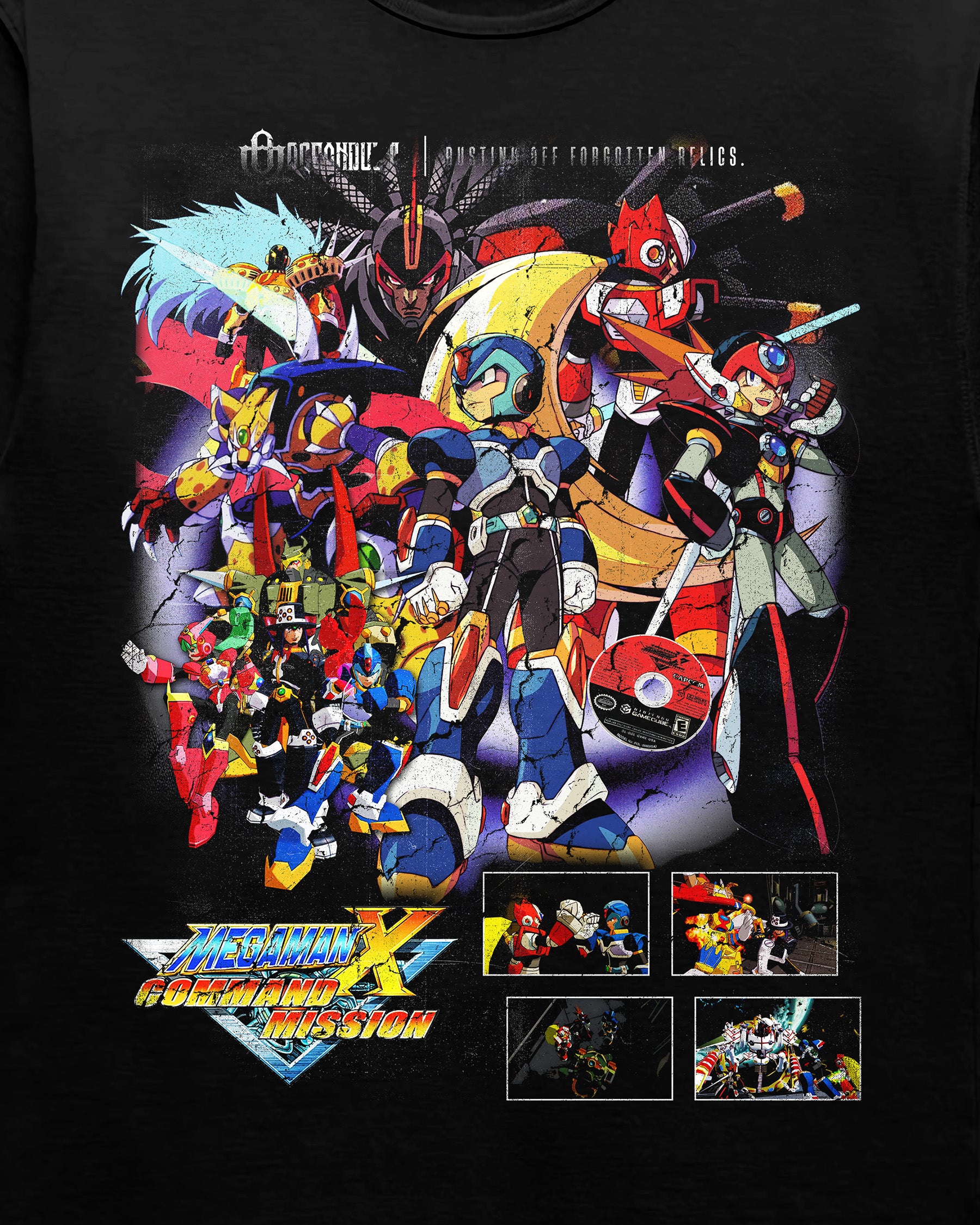 Video Games 'Mega Man X: Command Mission' Staple T-Shirt