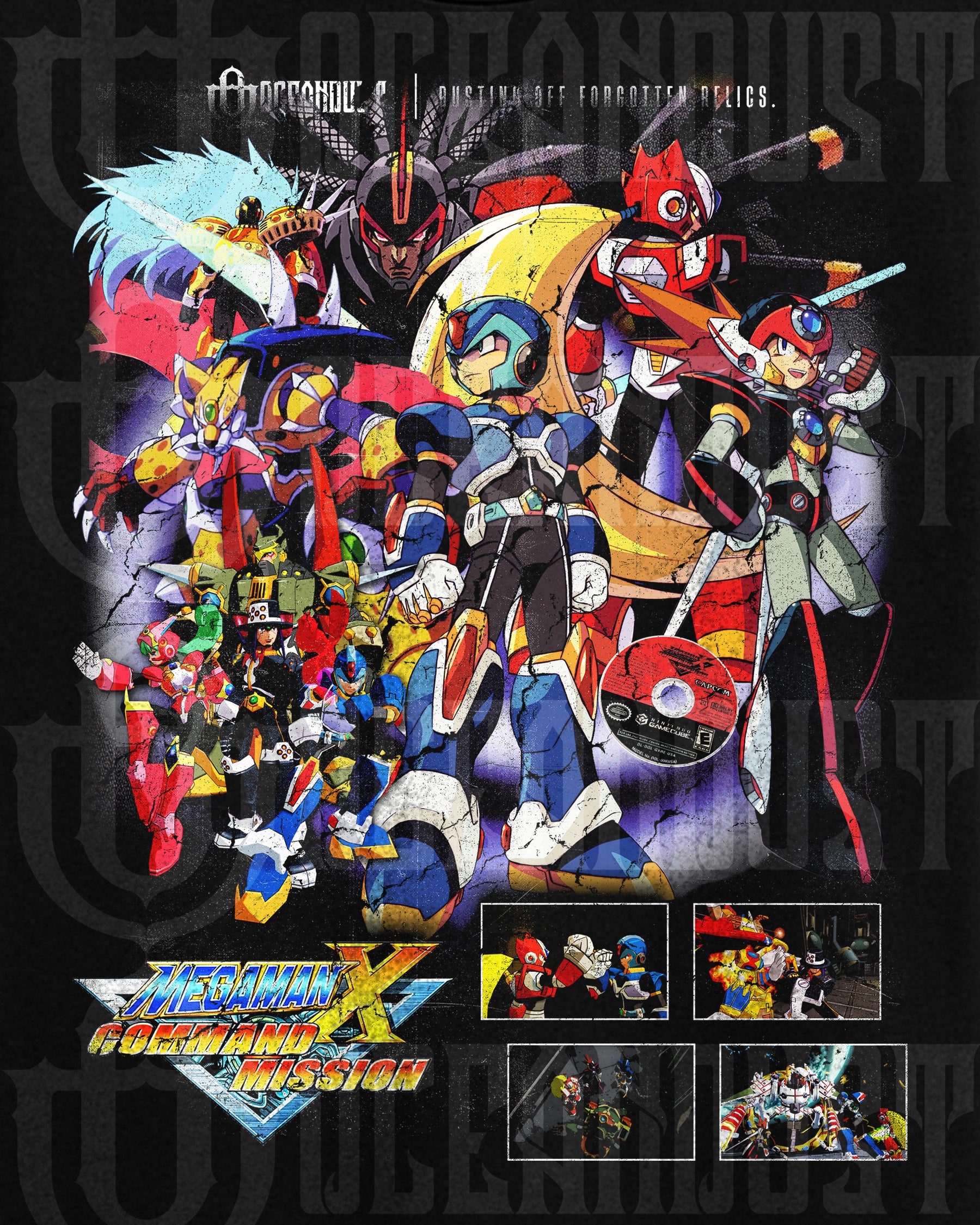 Video Games 'Mega Man X: Command Mission' Oversized T-Shirt