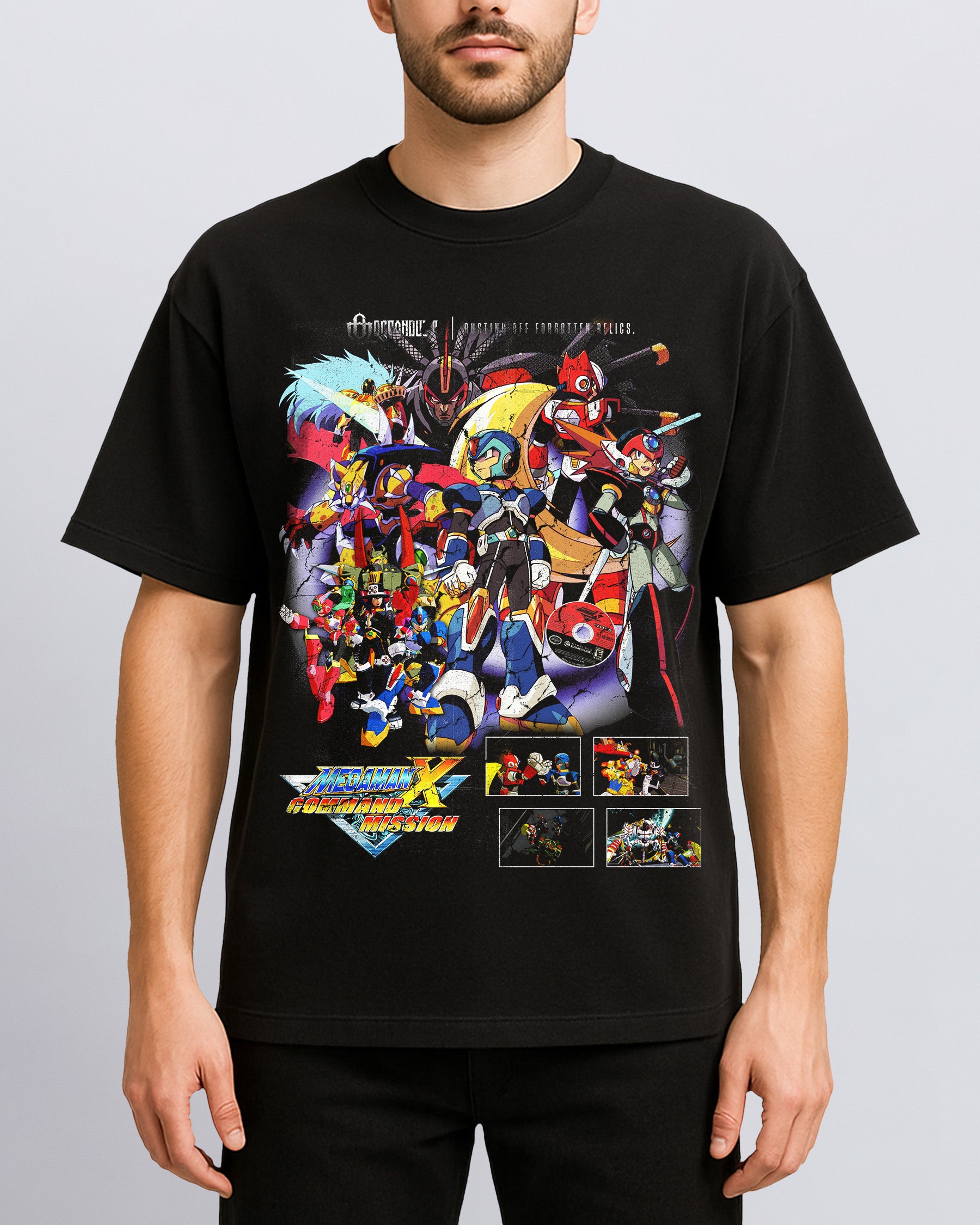 Video Games 'Mega Man X: Command Mission' Oversized T-Shirt