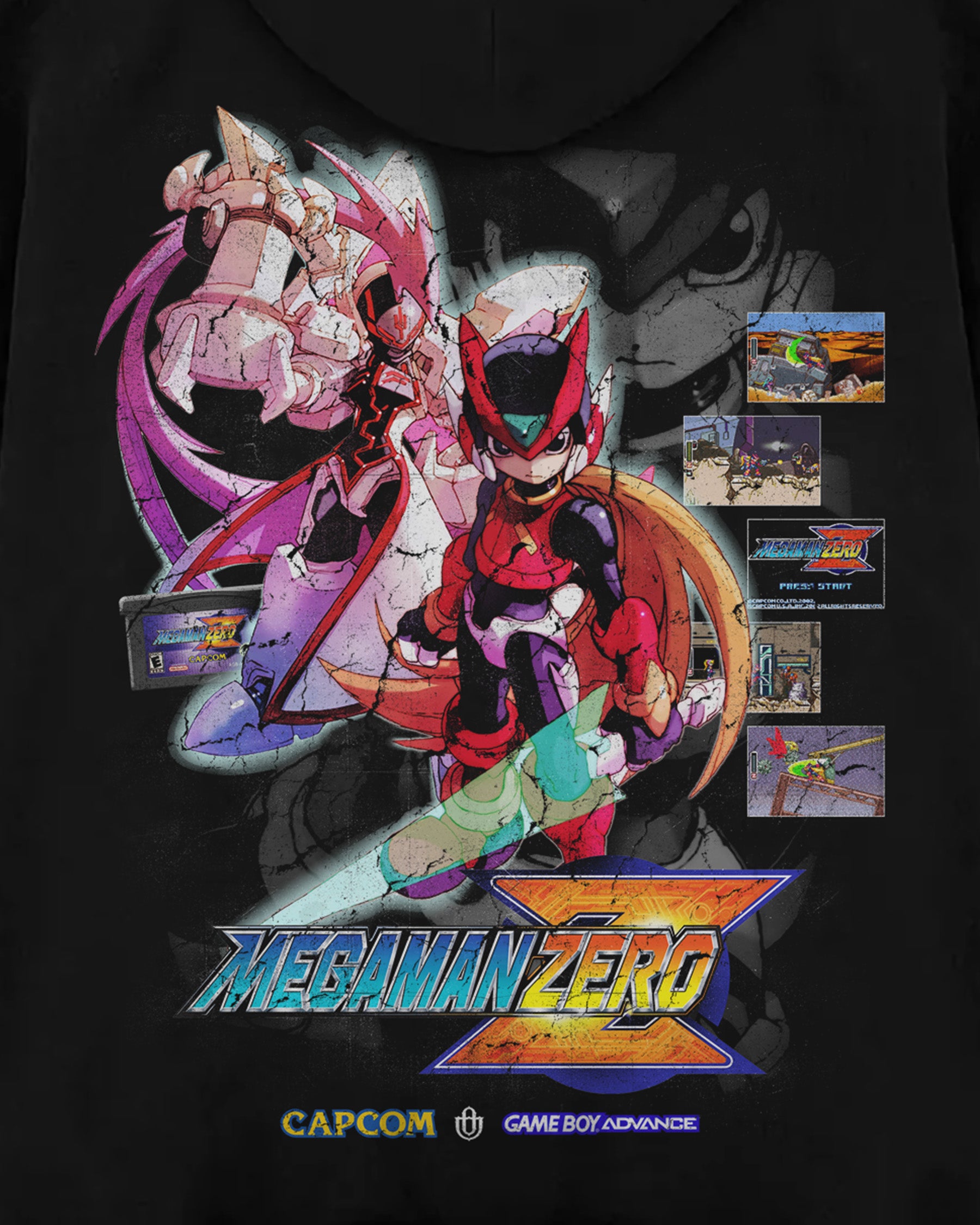 Video Games 'Megaman Zero' Oversized Hoodie