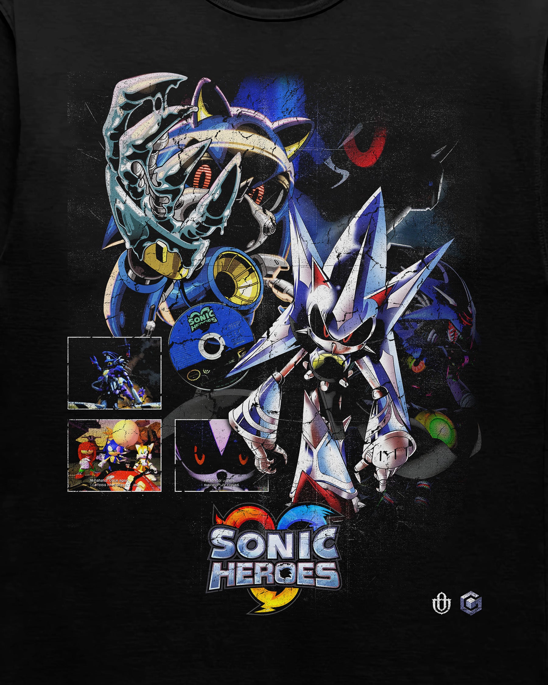 Video Games 'Sonic Heroes: Neo Metal Sonic' Staple T-Shirt