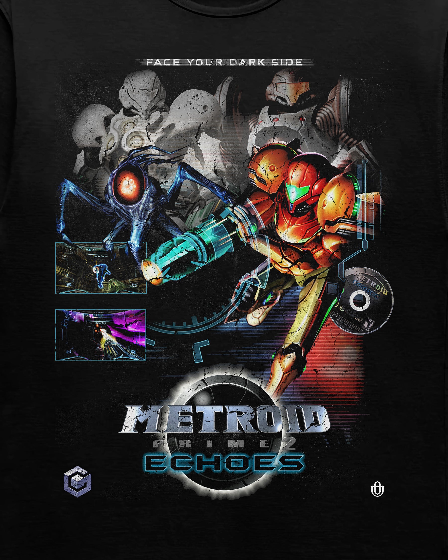 Video Games 'Metroid Prime 2: Echoes' Staple T-Shirt