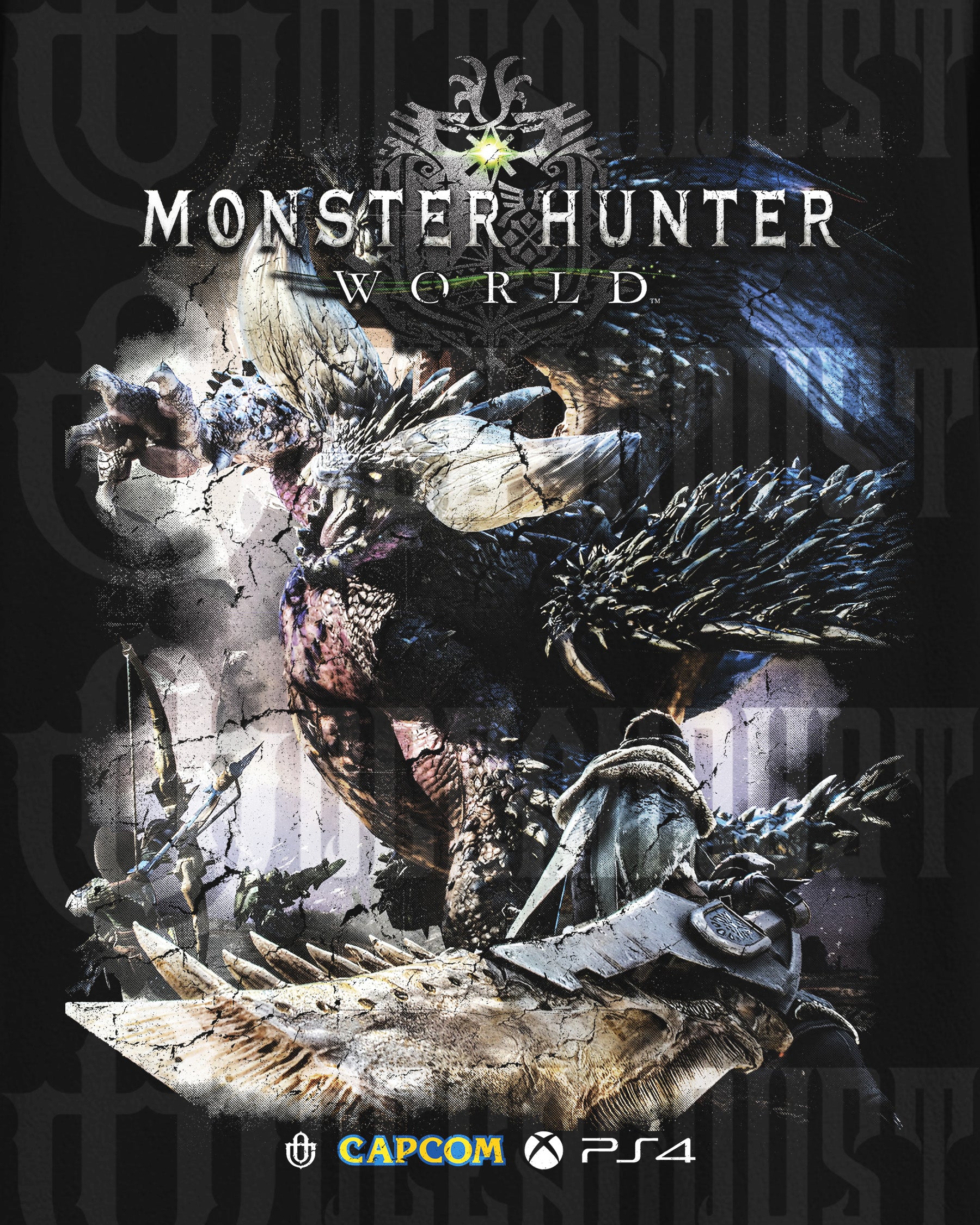 Video Games 'Monster Hunter World v2' T-Shirt