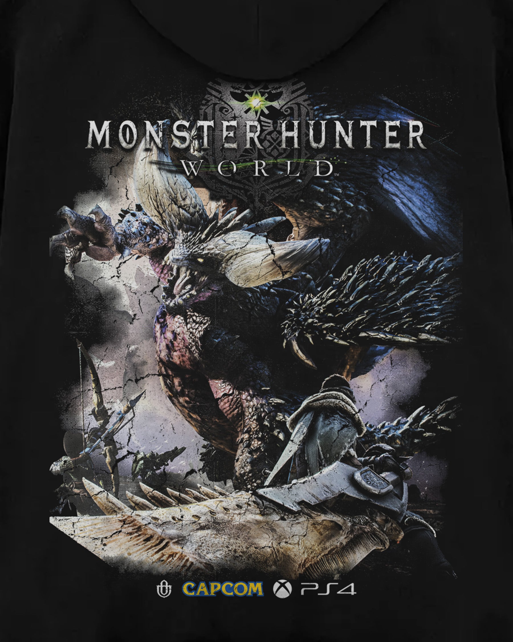 Video Games 'Monster Hunter World v2' Oversized Hoodie