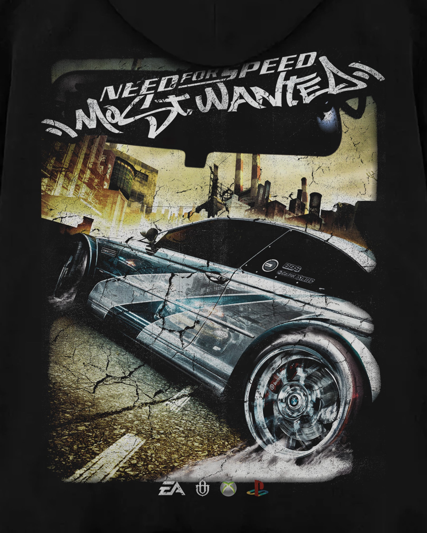 Video Games 'Need For Speed: Most Wanted' Oversized Hoodie