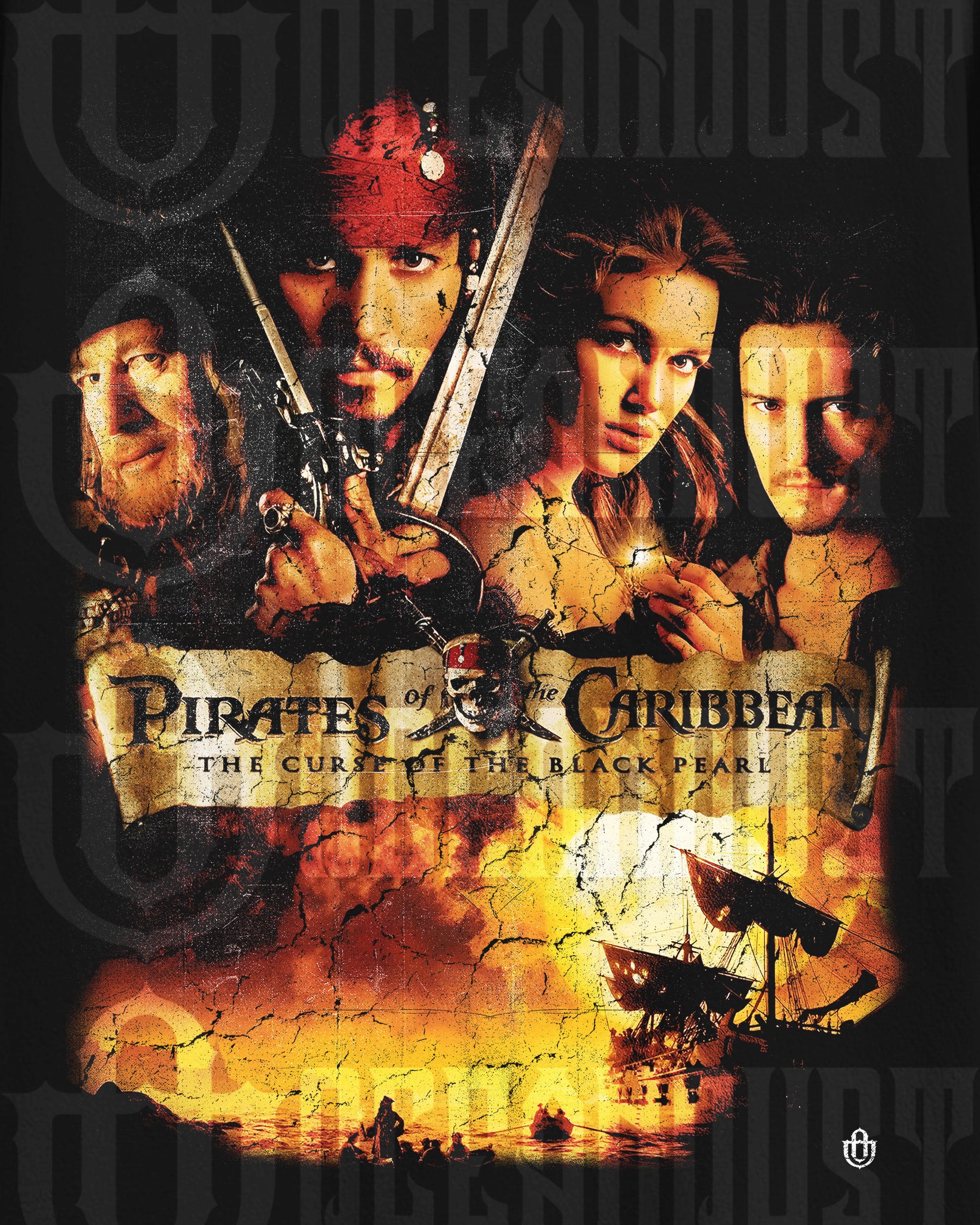 Movies 'Pirates of the Caribbean: The Curse of the Black Pearl' T-Shirt