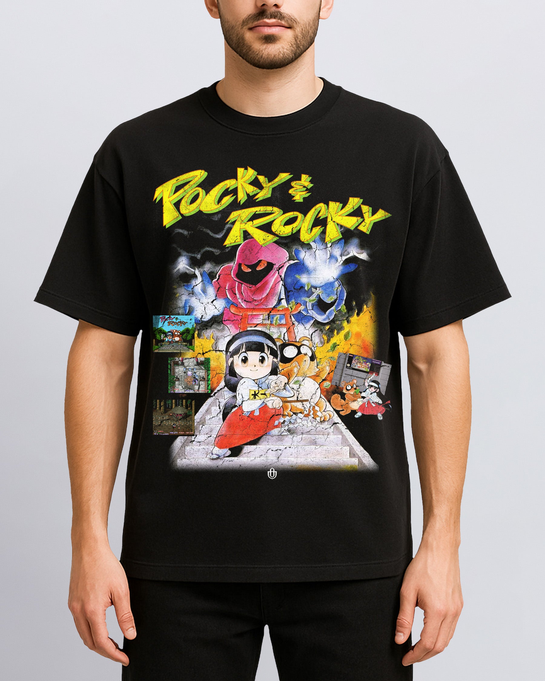 Video Games 'Pocky & Rocky' T-Shirt