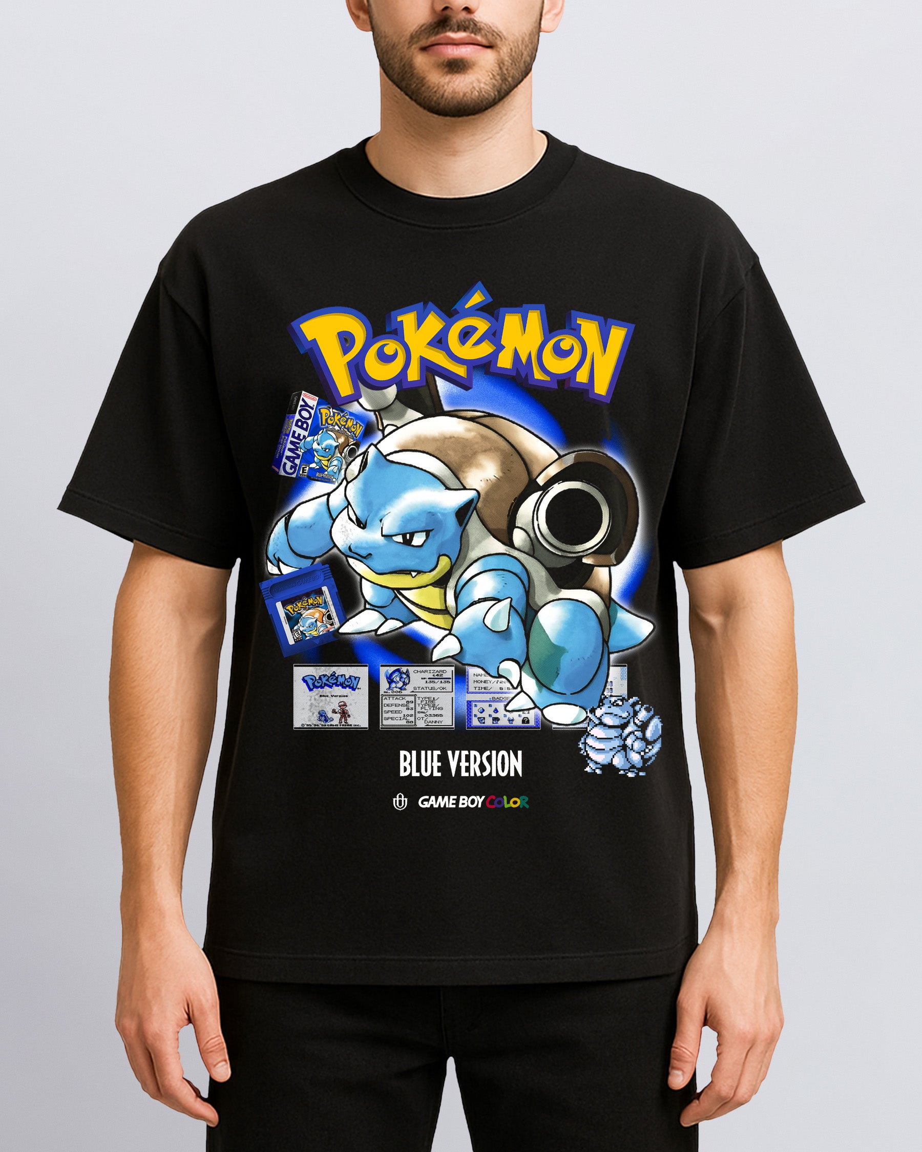Video Games 'Pokémon Blue Version' T-Shirt