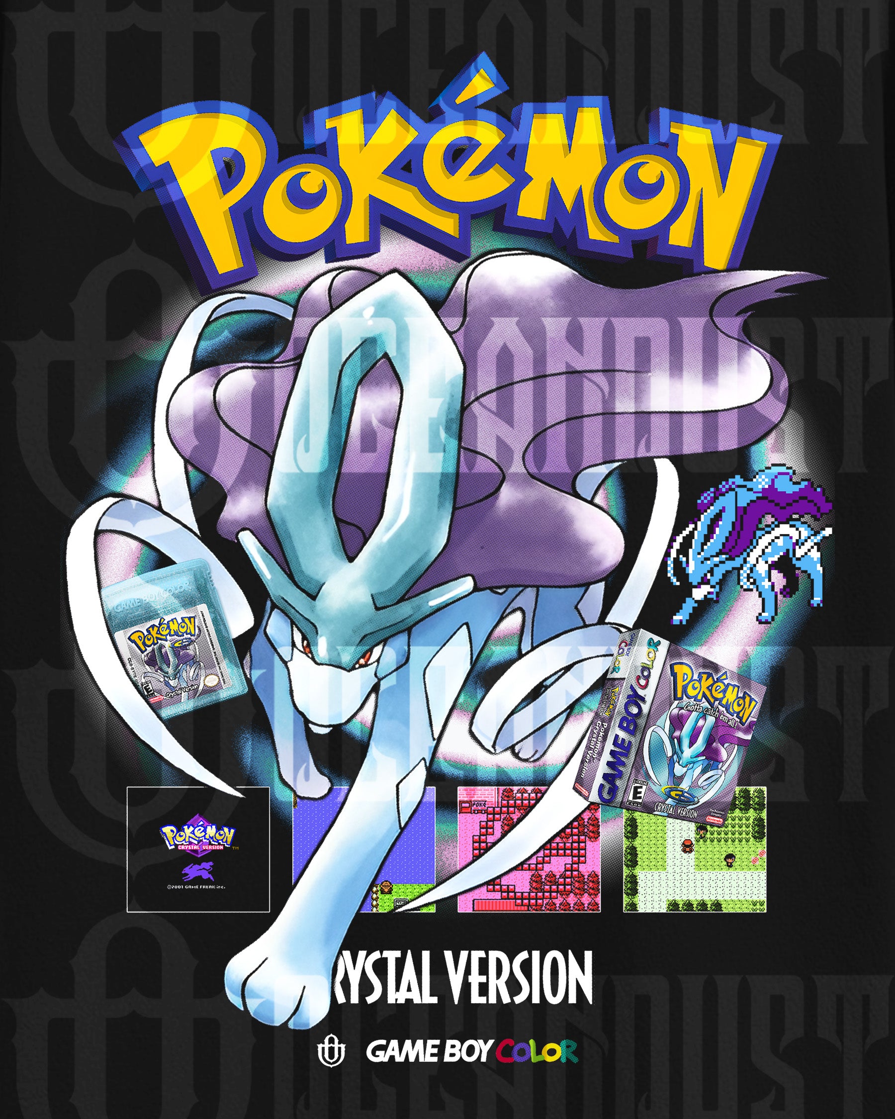 Video Games 'Pokémon Crystal Version' T-Shirt