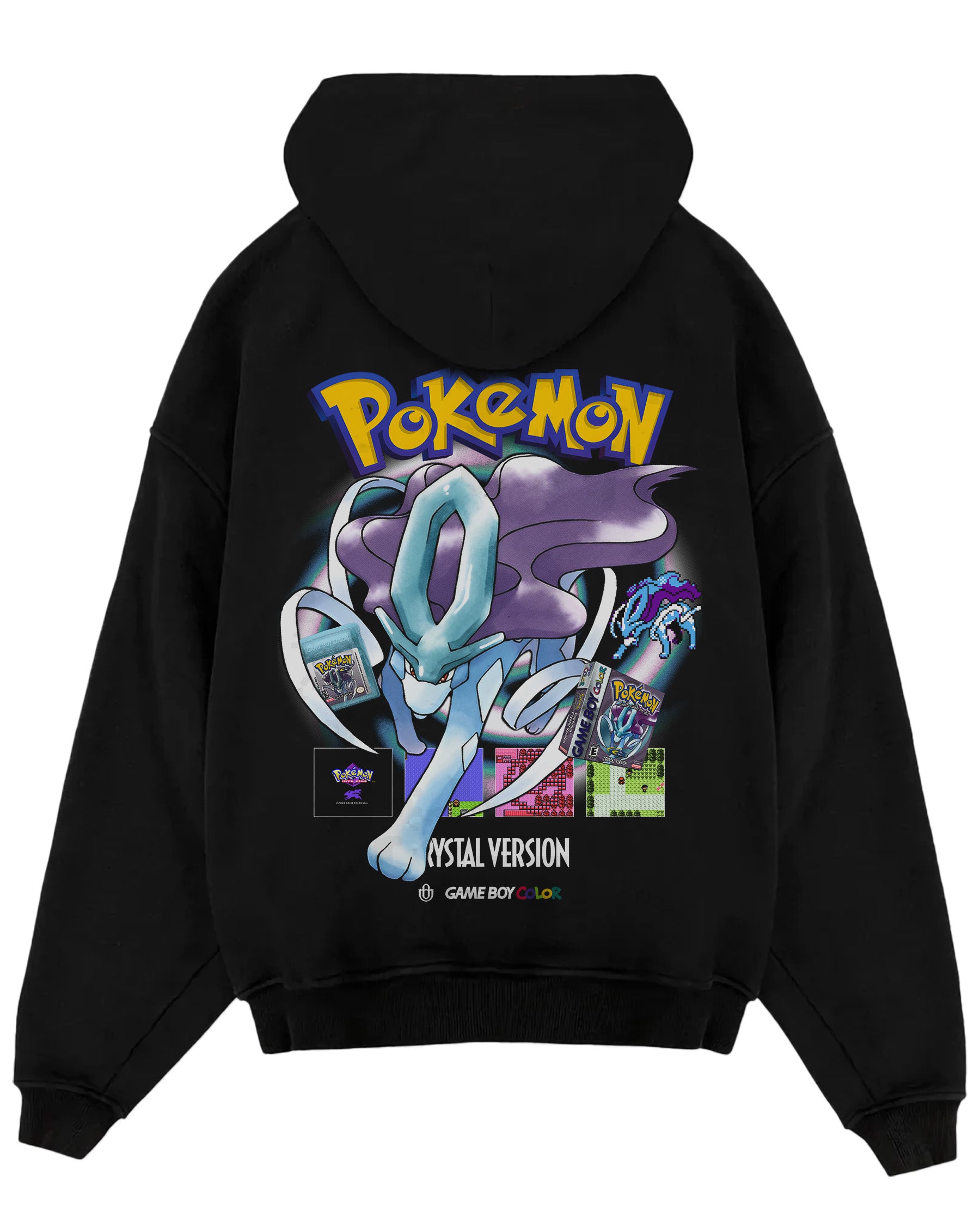Video Games 'Pokémon Silver Version' Oversized Hoodie