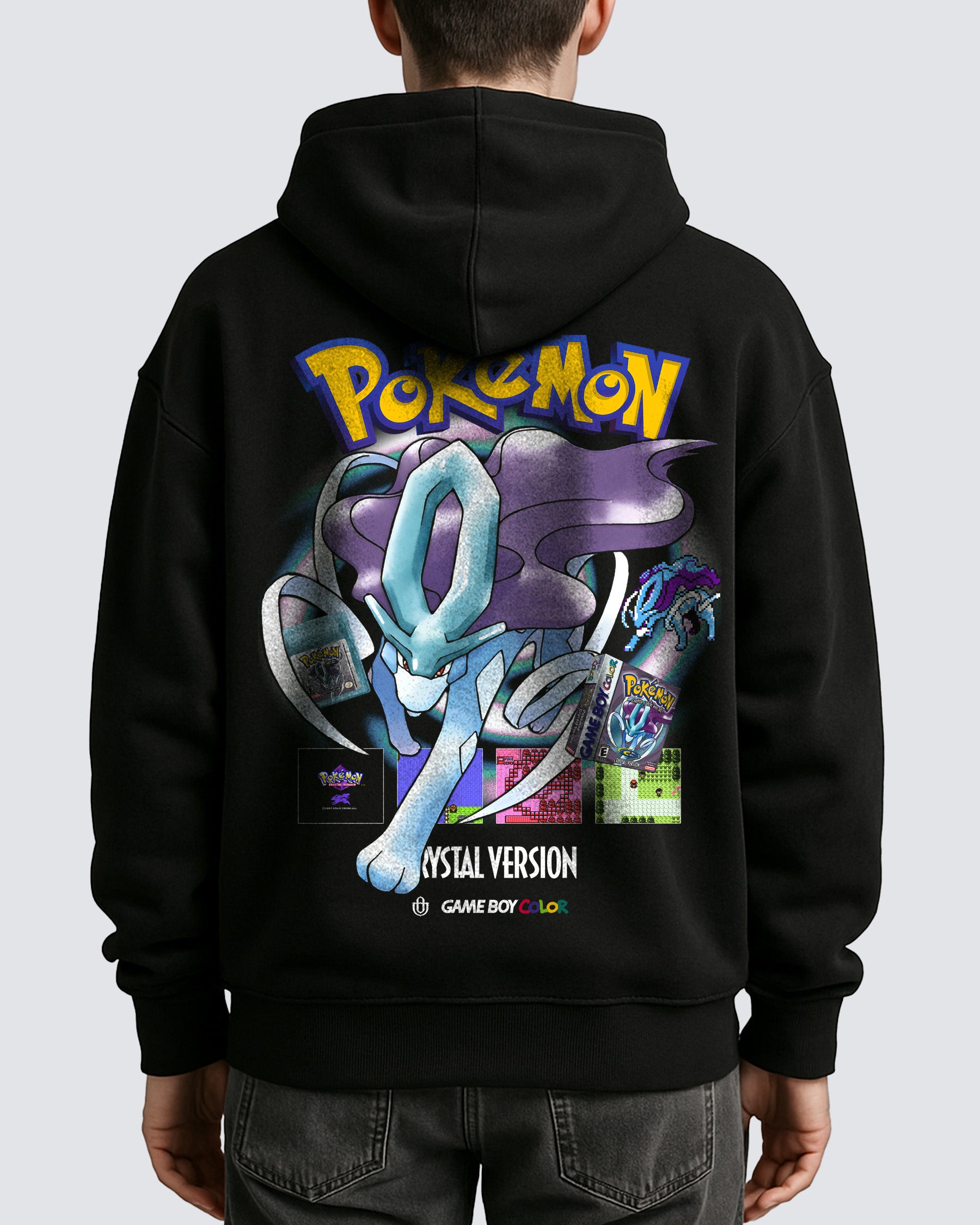 Video Games 'Pokémon Silver Version' Oversized Hoodie