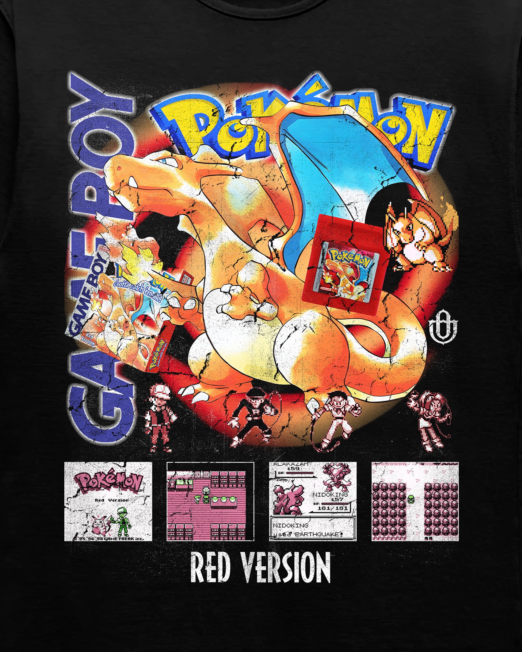 Video Games 'Charizard' Staple T-Shirt