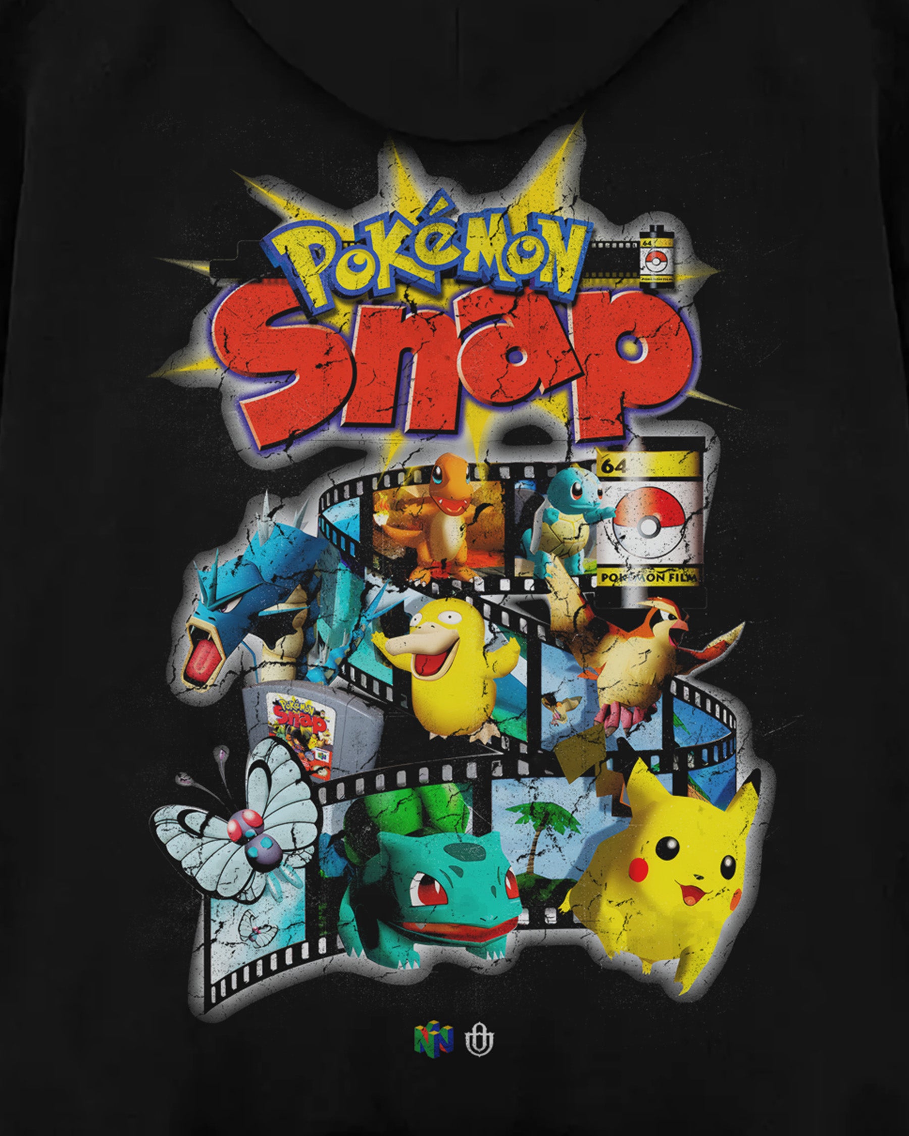 Video Games 'Pokemon Snap' Oversized Hoodie