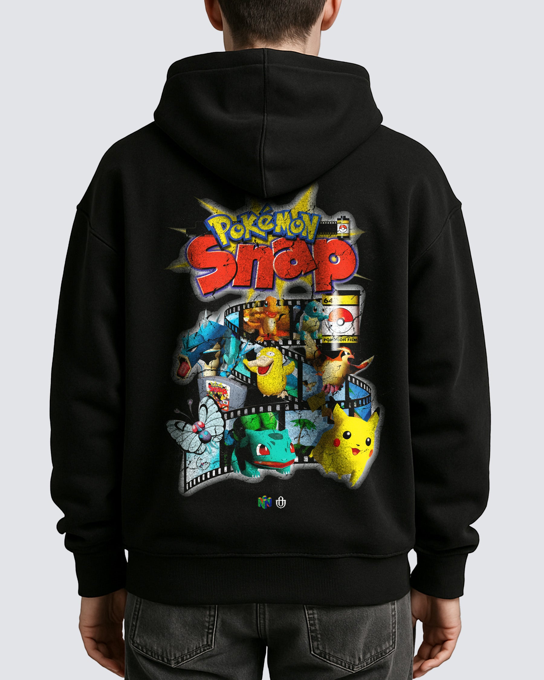 Video Games 'Pokemon Snap' Oversized Hoodie