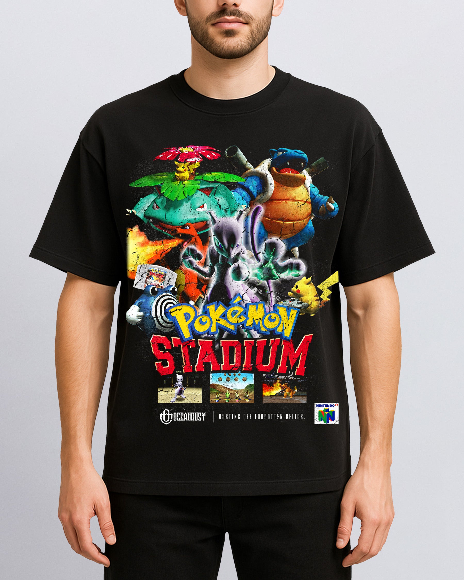 Video Games 'Pokémon Stadium' T-Shirt