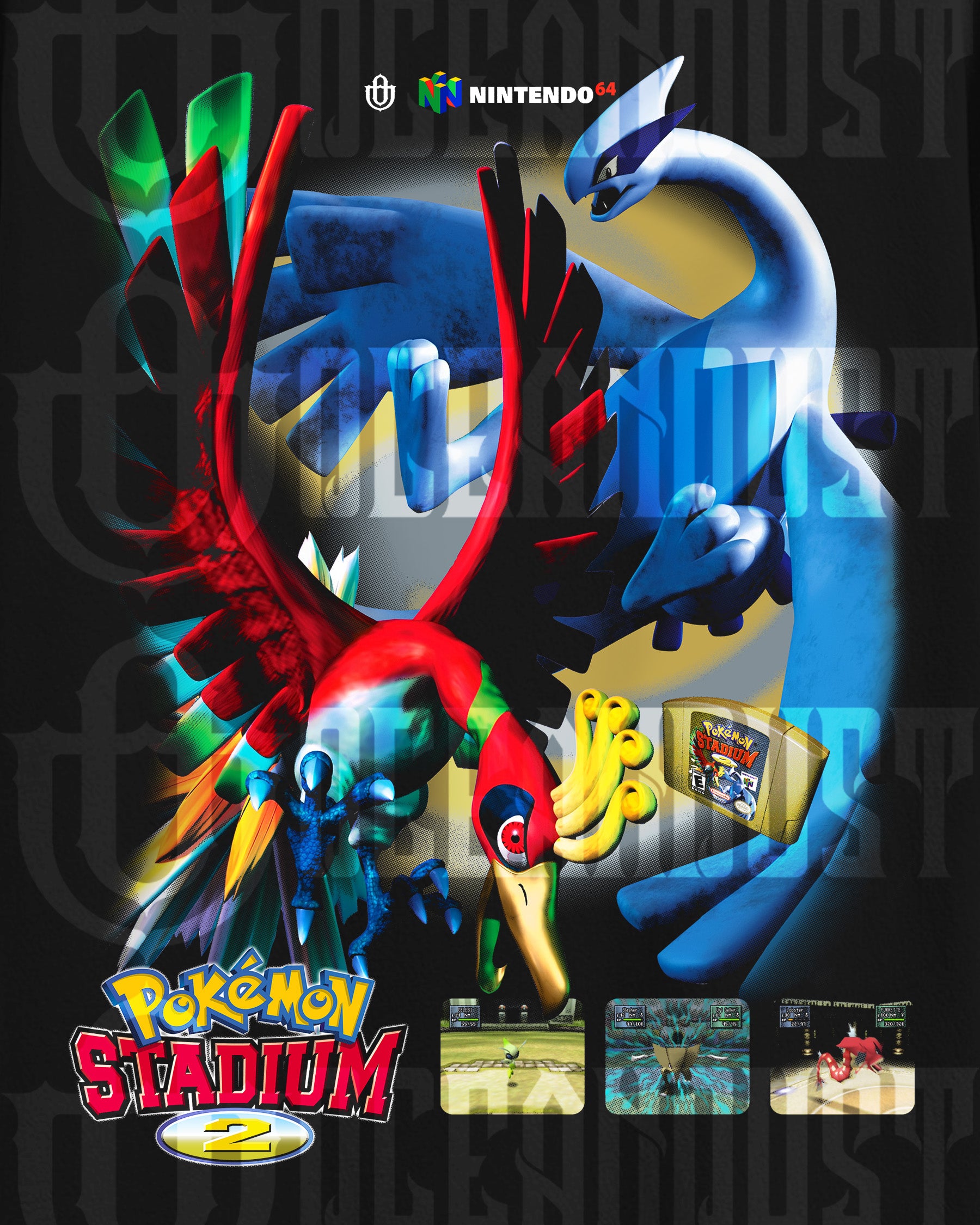 Video Games 'Pokémon Stadium 2' T-Shirt