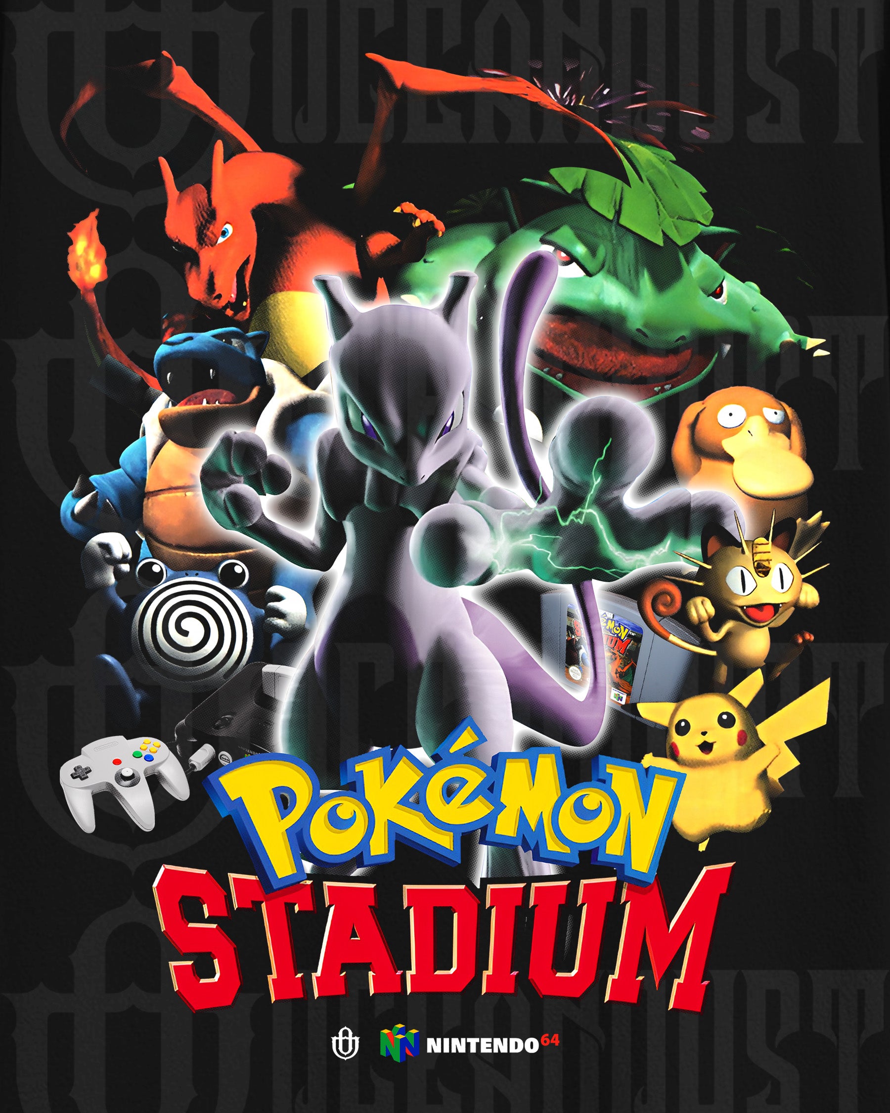 Video Games 'Pokémon Stadium v2' T-Shirt
