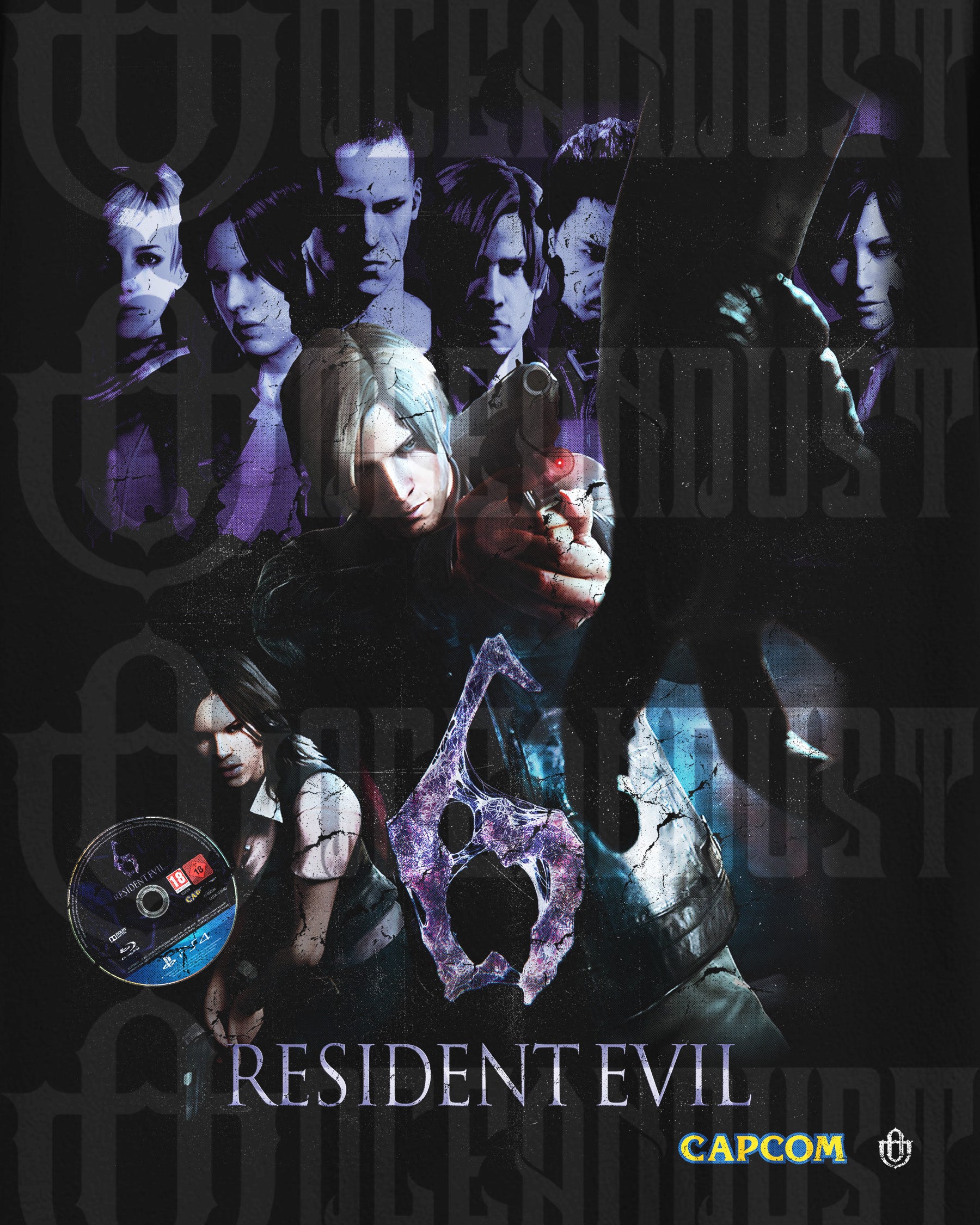 Video Games 'Resident Evil 6' T-Shirt